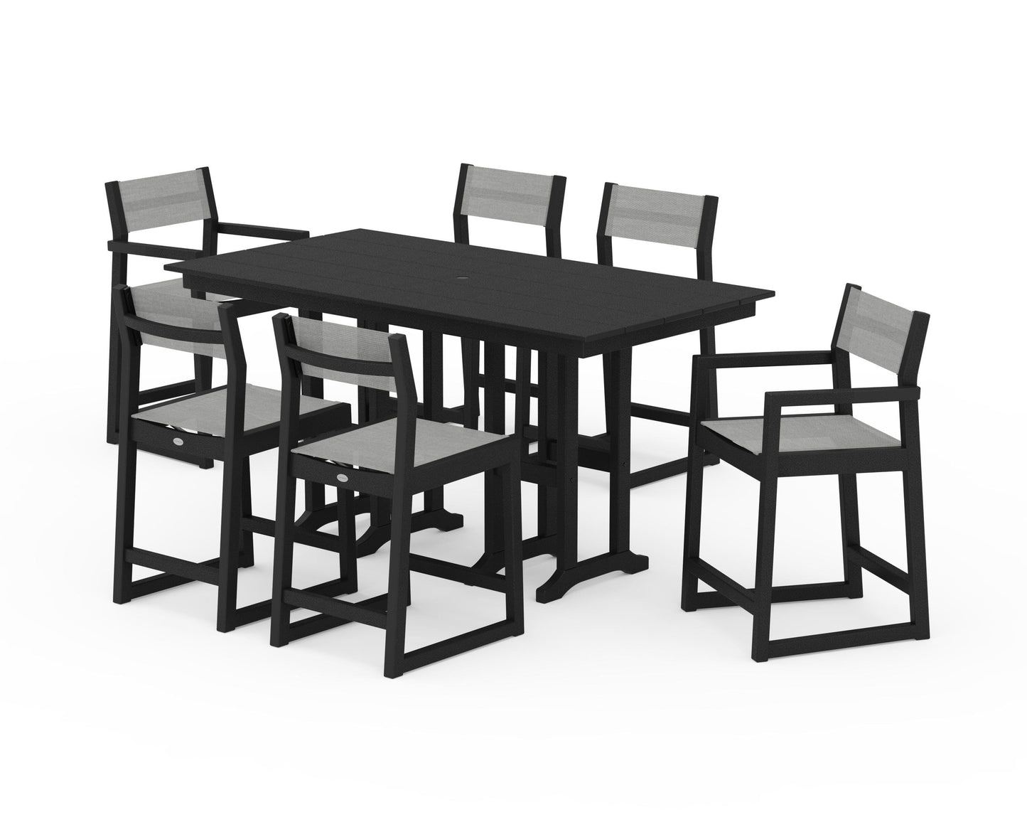 EDGE Sling 7-Piece Farmhouse Counter Set