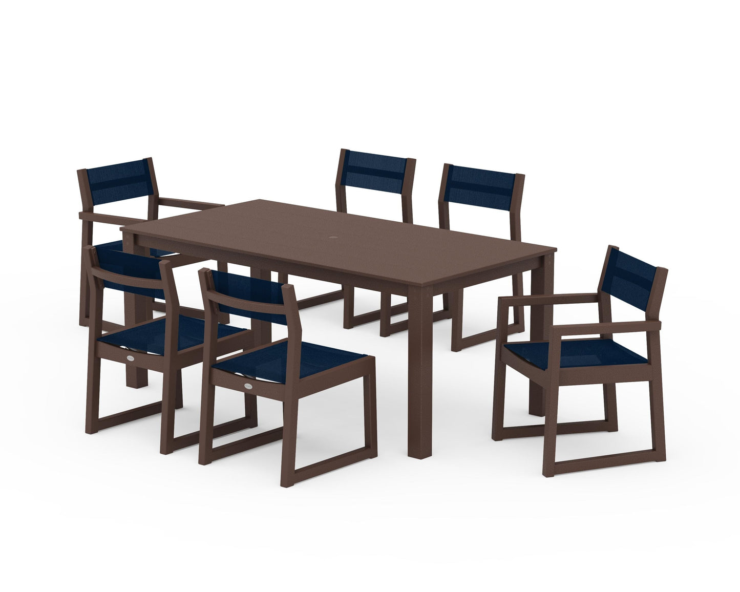 EDGE Sling 7-Piece Parsons Dining Set