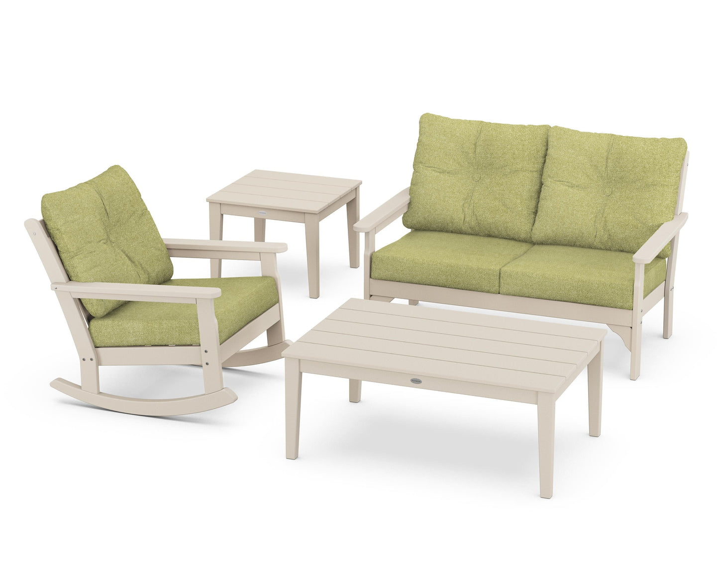 Vineyard 4-Piece Deep Seating Rocker Set
