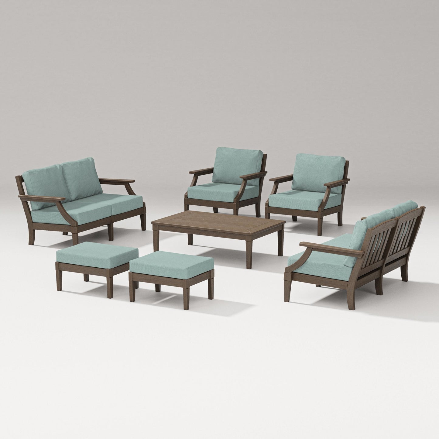 Estate 7-Piece Lounge Loveseat Set