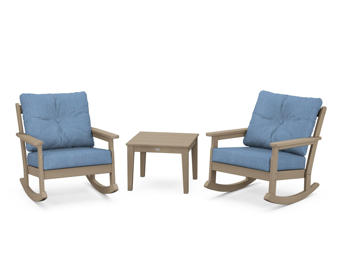 Vineyard 3-Piece Deep Seating Rocker Set