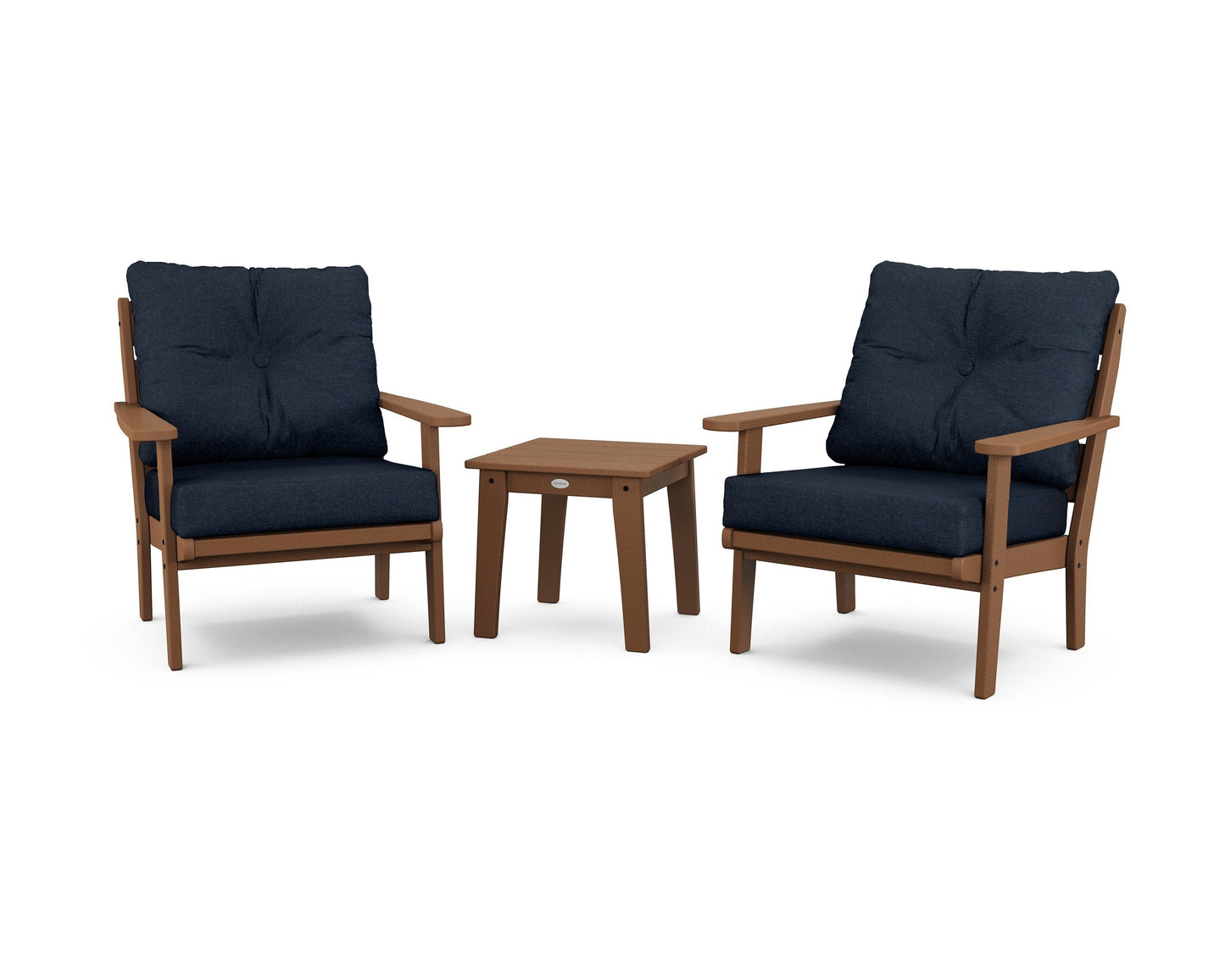 Lakeside 3-Piece Deep Seating Chair Set