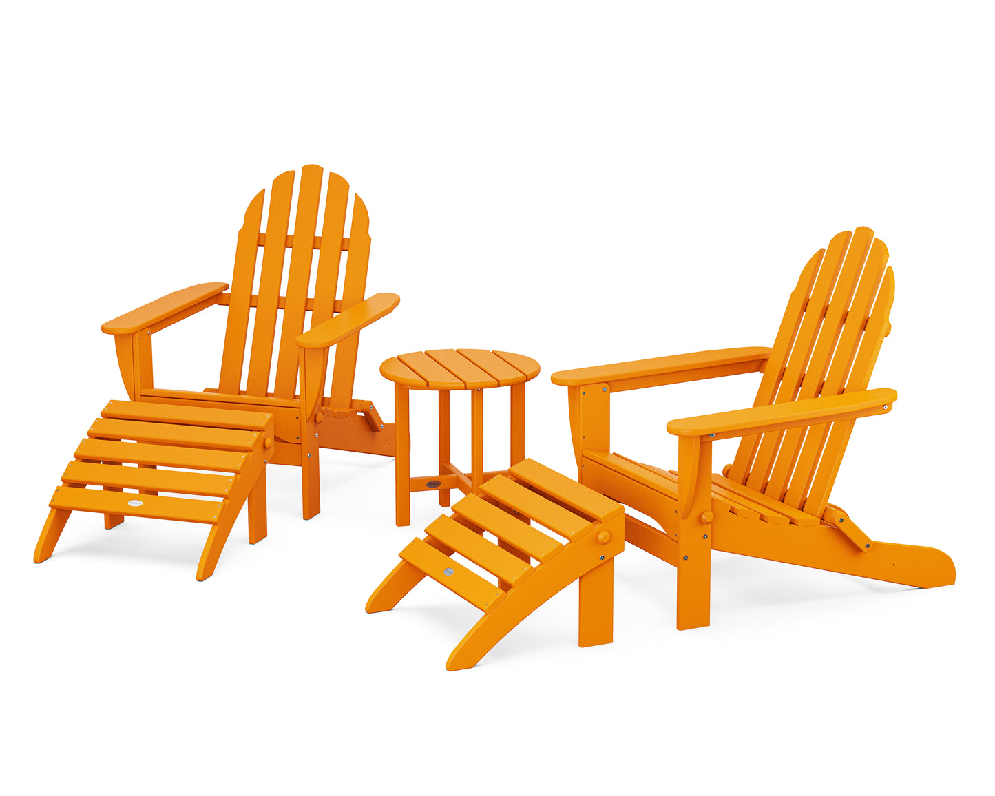 Classic Adirondack 5-Piece Casual Set