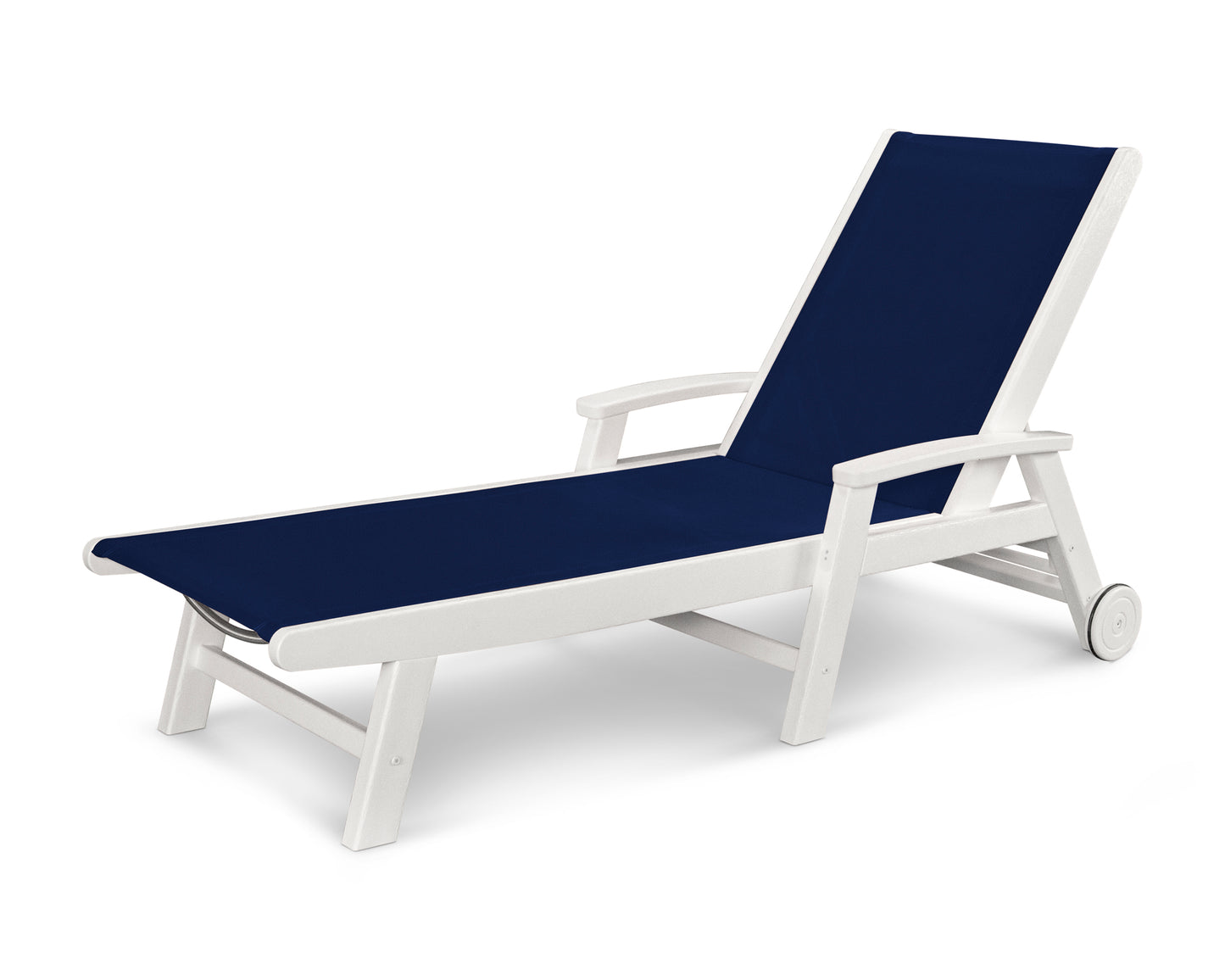 Coastal Chaise with Wheels