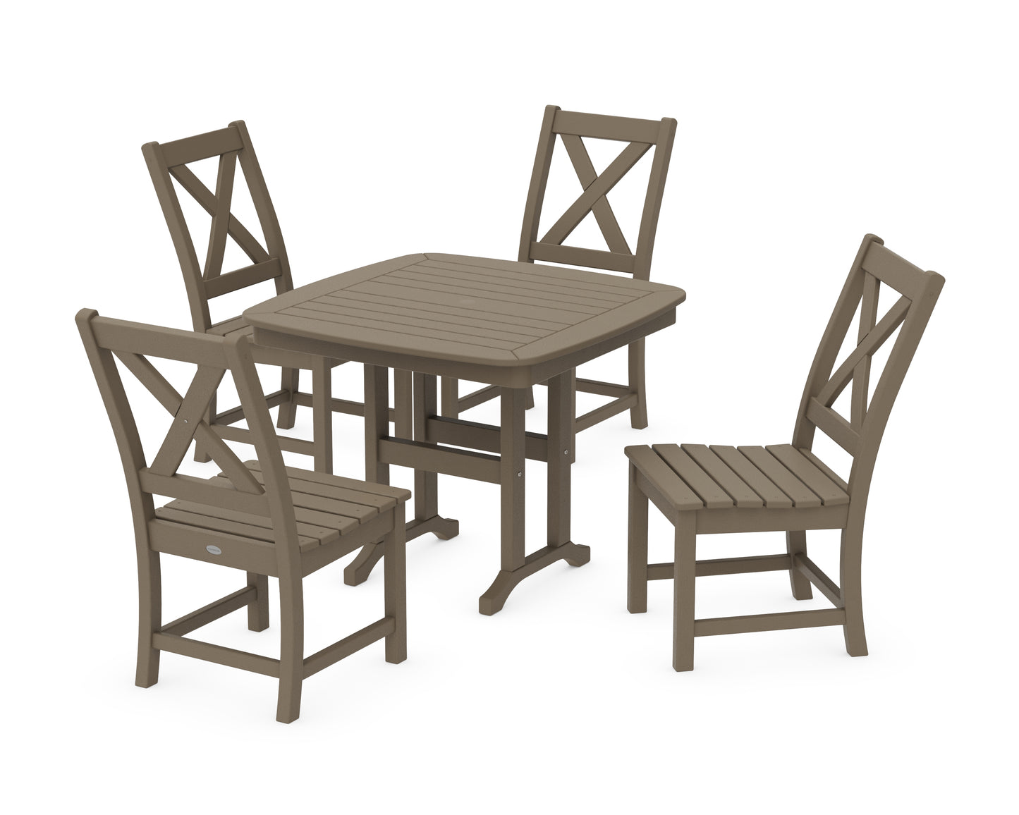 Braxton Side Chair 5-Piece Dining Set