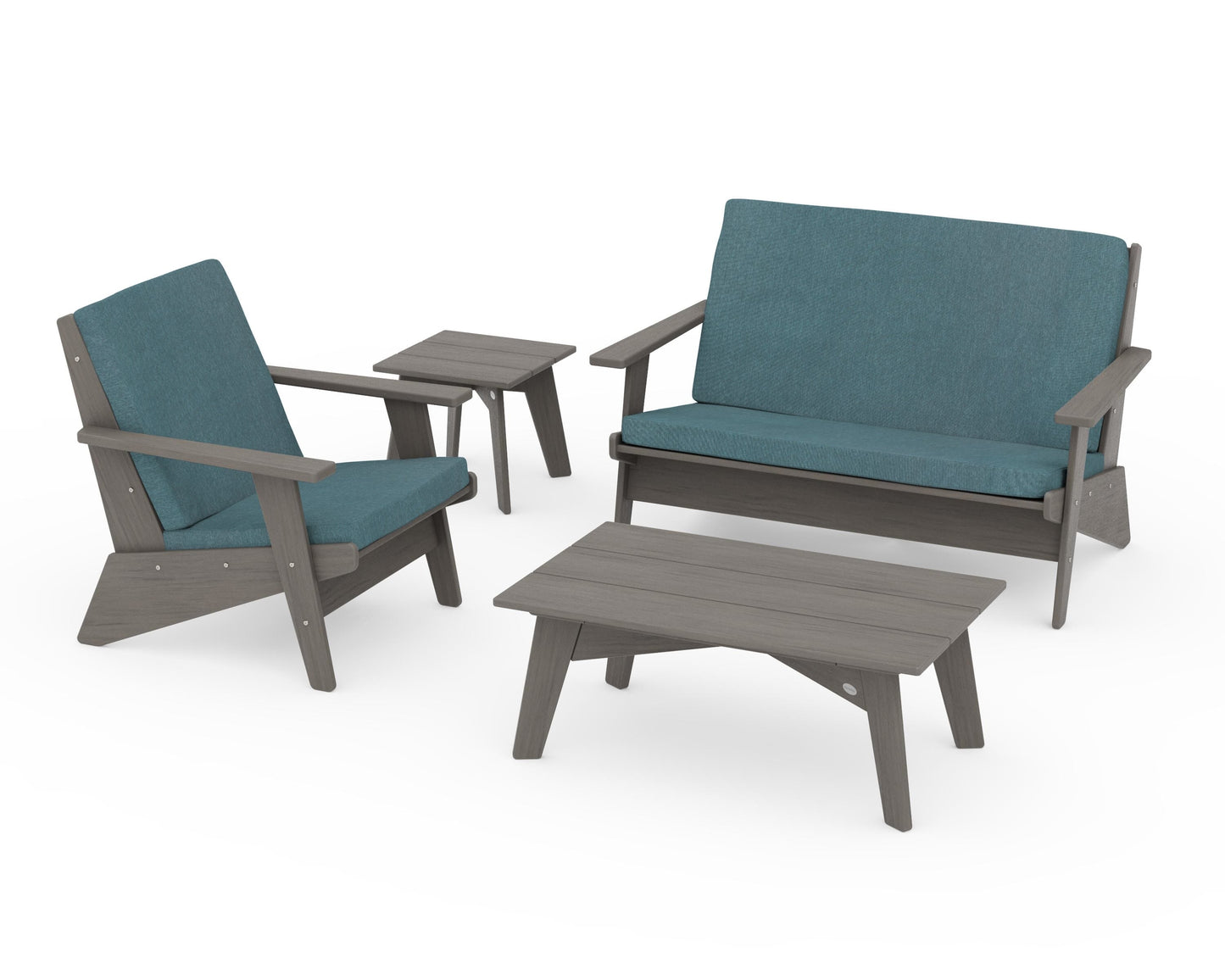 Riviera Modern Lounge 4-Piece Set