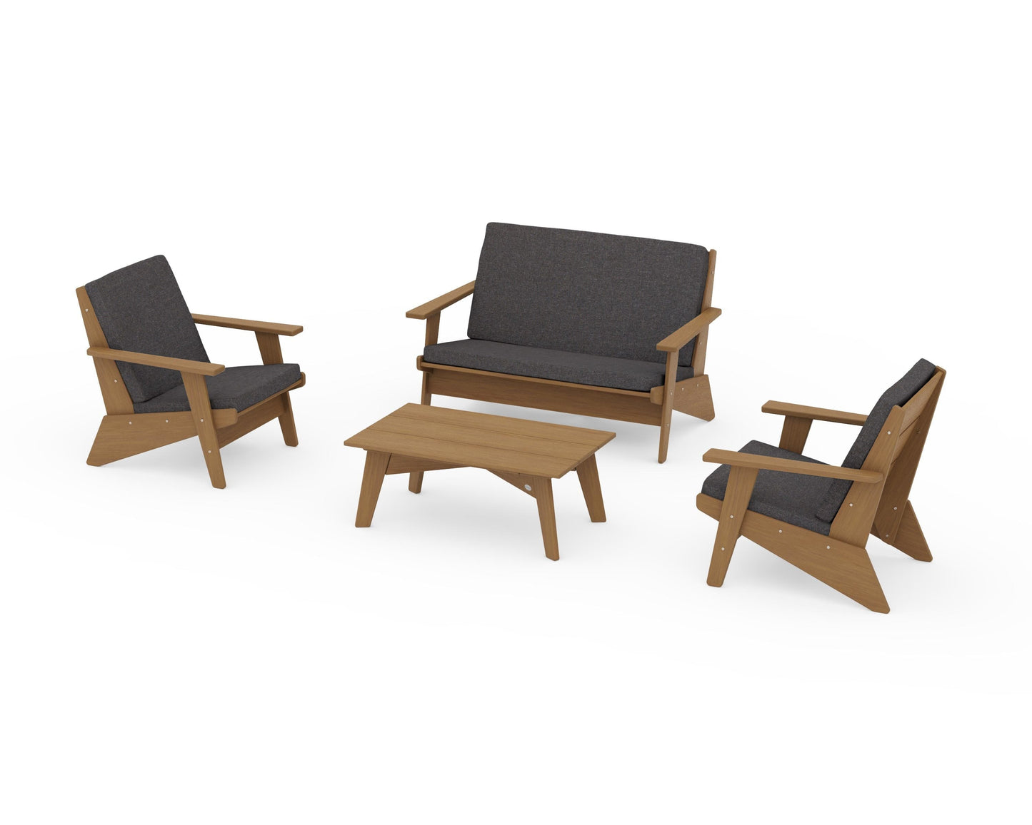 Riviera Modern Lounge 4-Piece Set