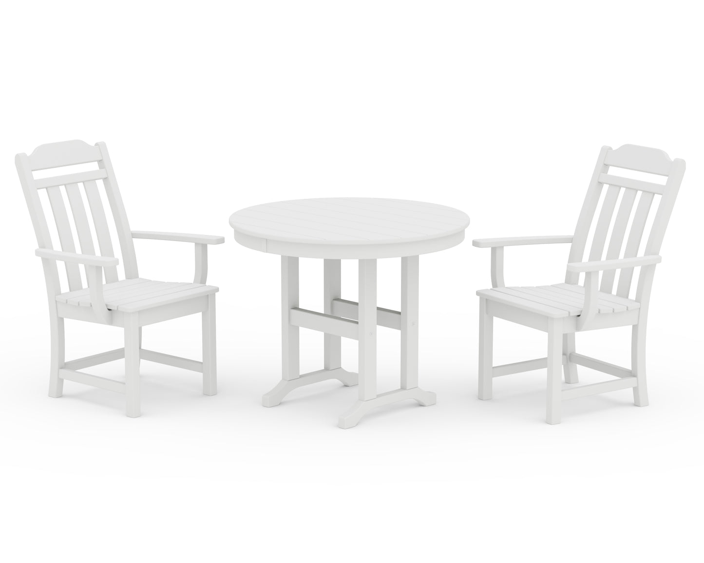 Cottage 3-Piece Farmhouse Dining Set