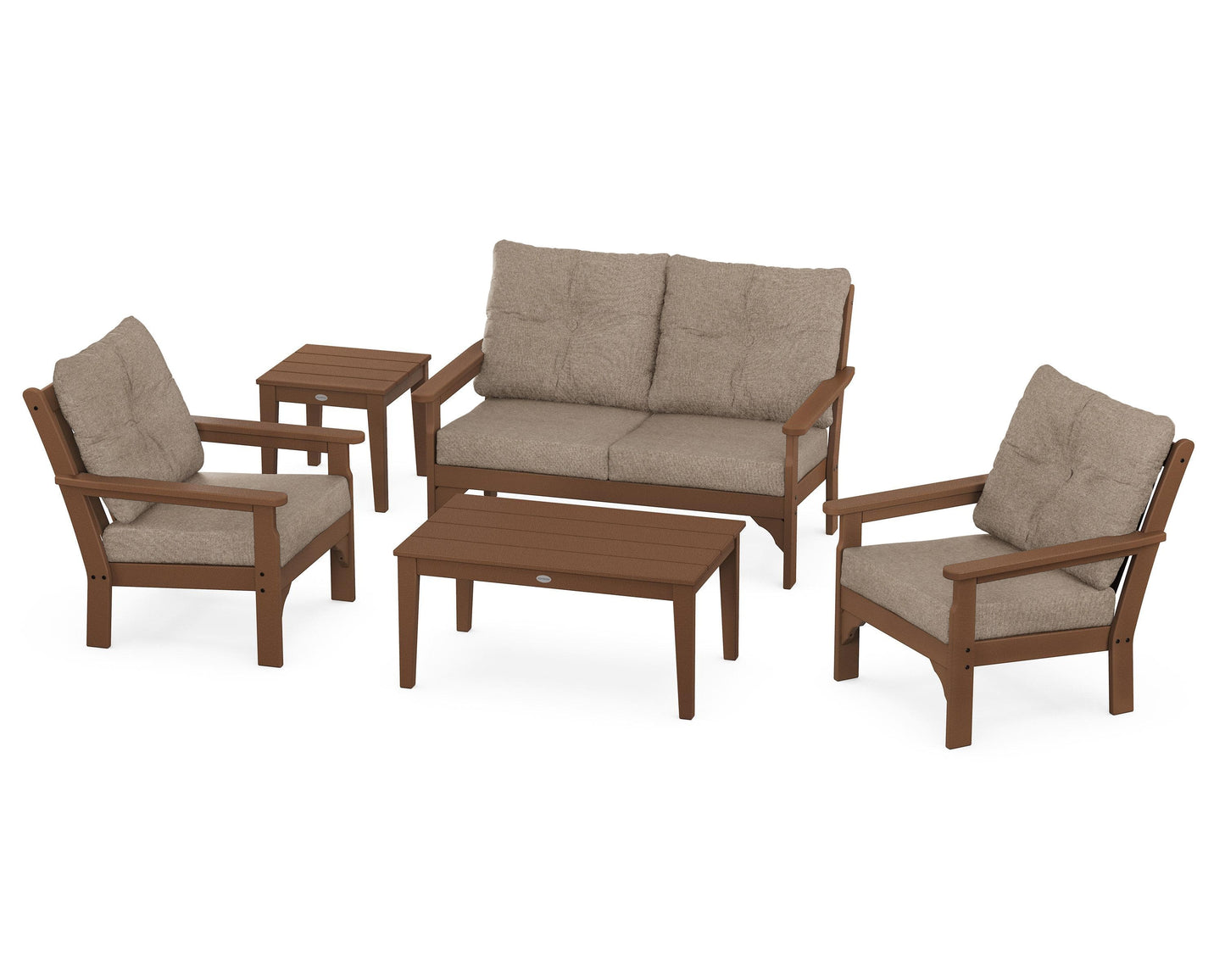 Vineyard 5-Piece Deep Seating Set