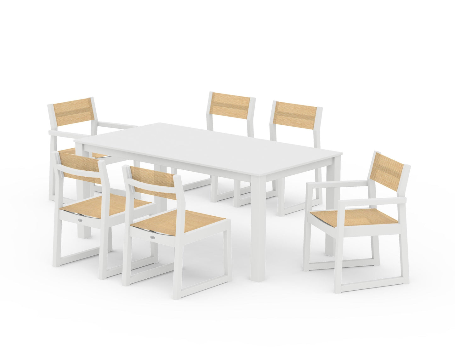 EDGE Sling 7-Piece Parsons Dining Set