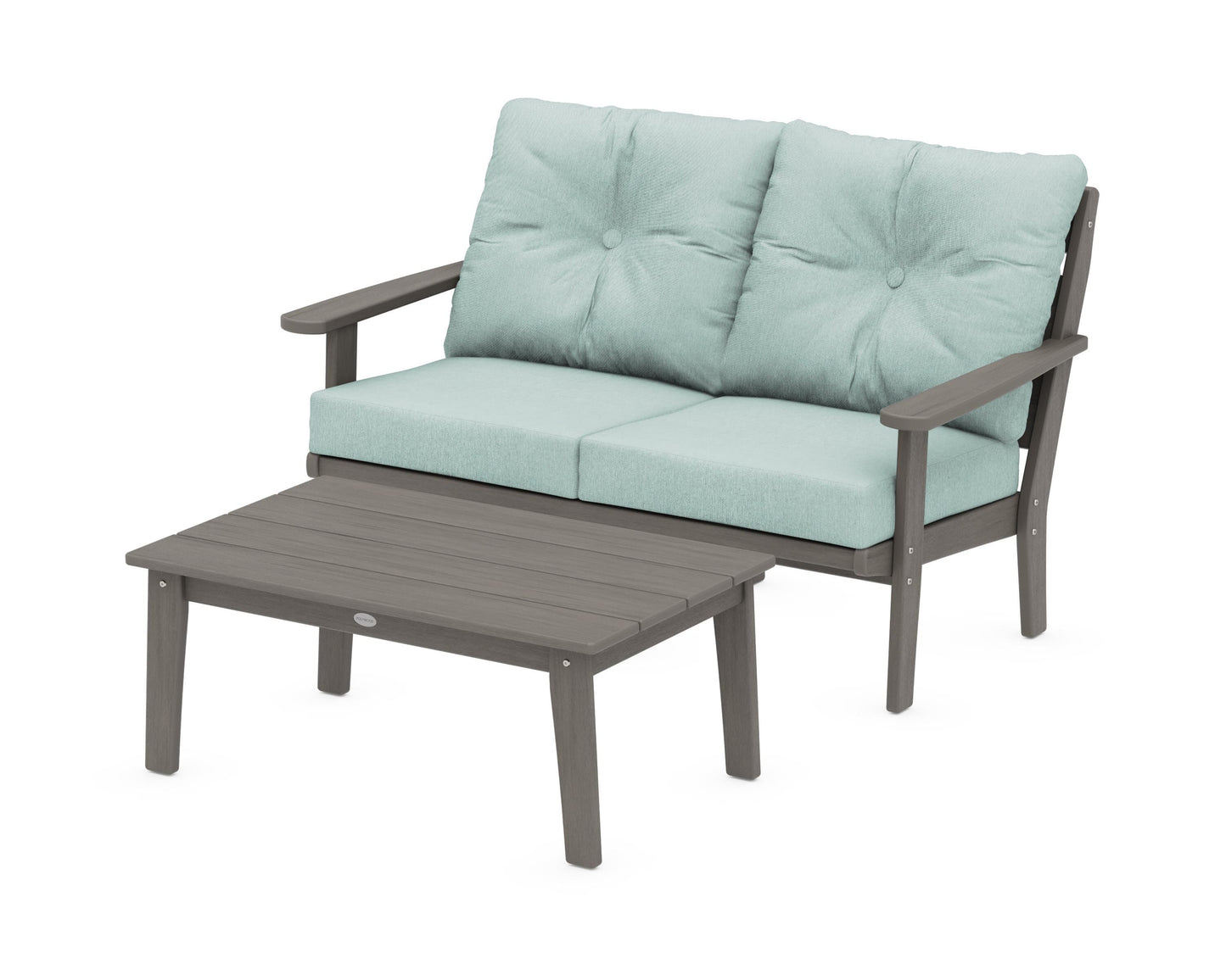 Lakeside 2-Piece Lounge Loveseat Set