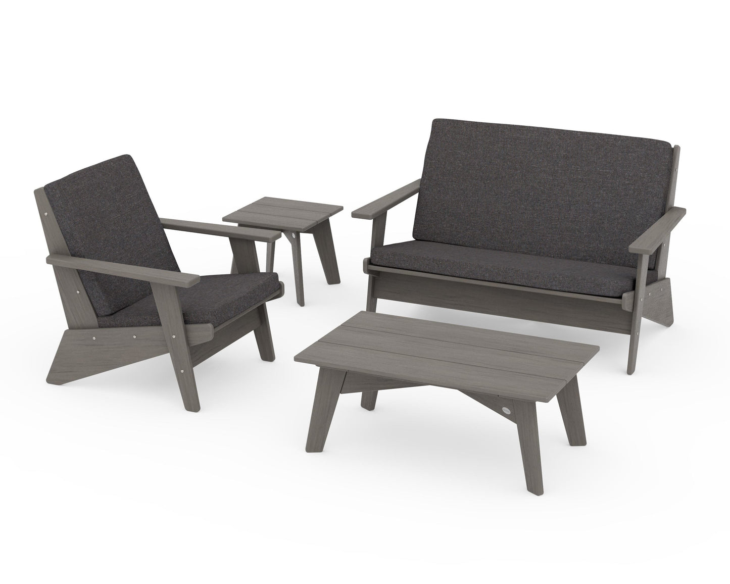 Riviera Modern Lounge 4-Piece Set