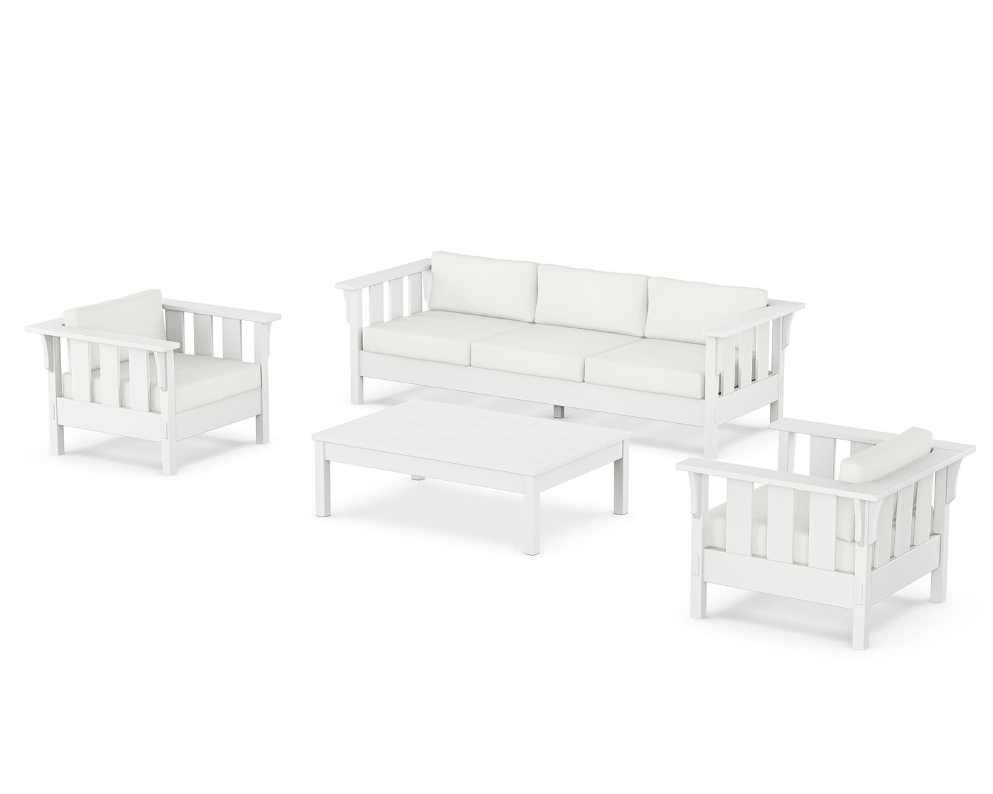 Acadia 4-Piece Deep Seating Set with Sofa