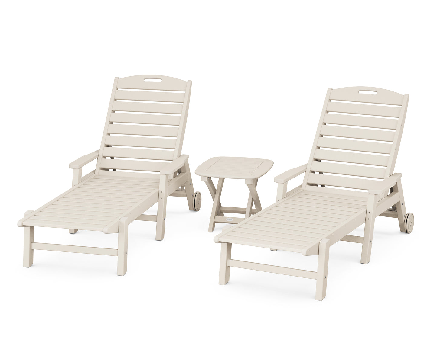 Nautical 3-Piece Chaise Set