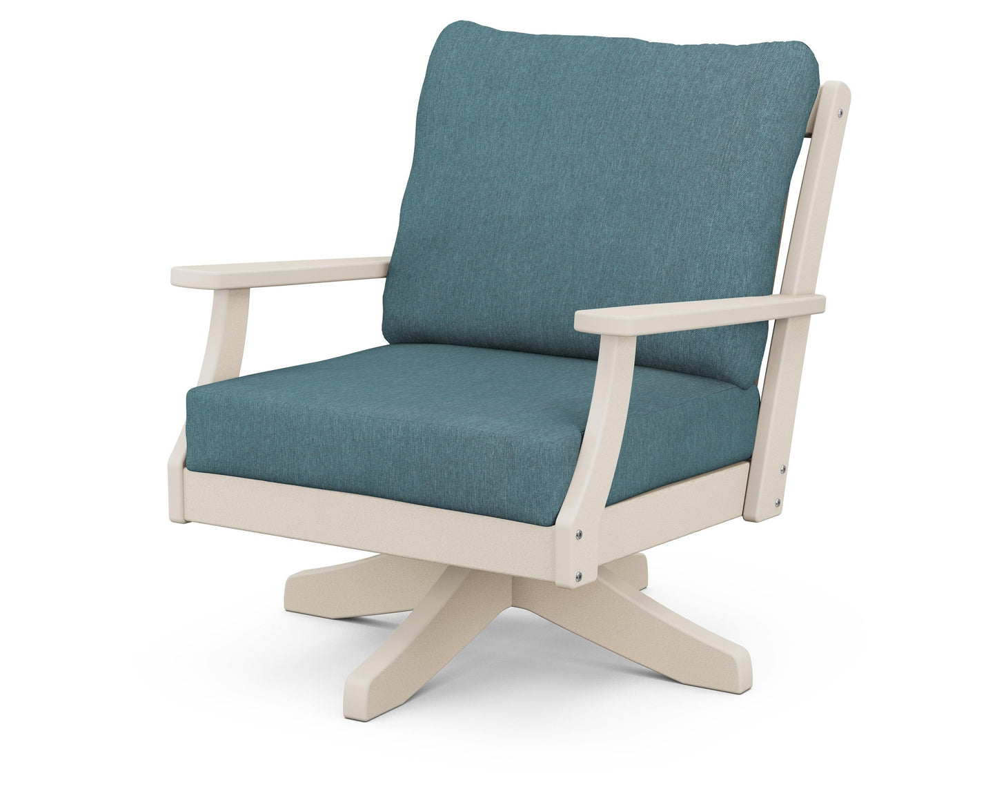 Braxton Deep Seating Swivel Chair