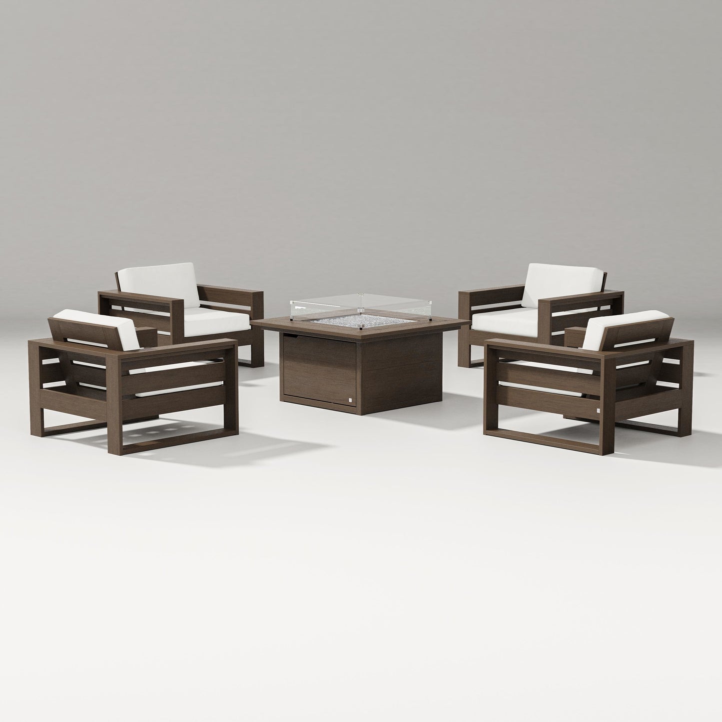 Latitude 5-Piece Lounge Fire Table Set