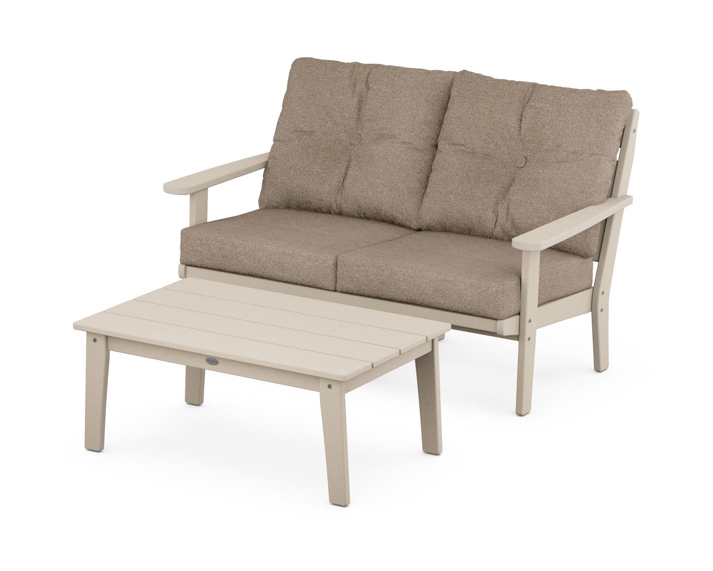 Lakeside 2-Piece Lounge Loveseat Set