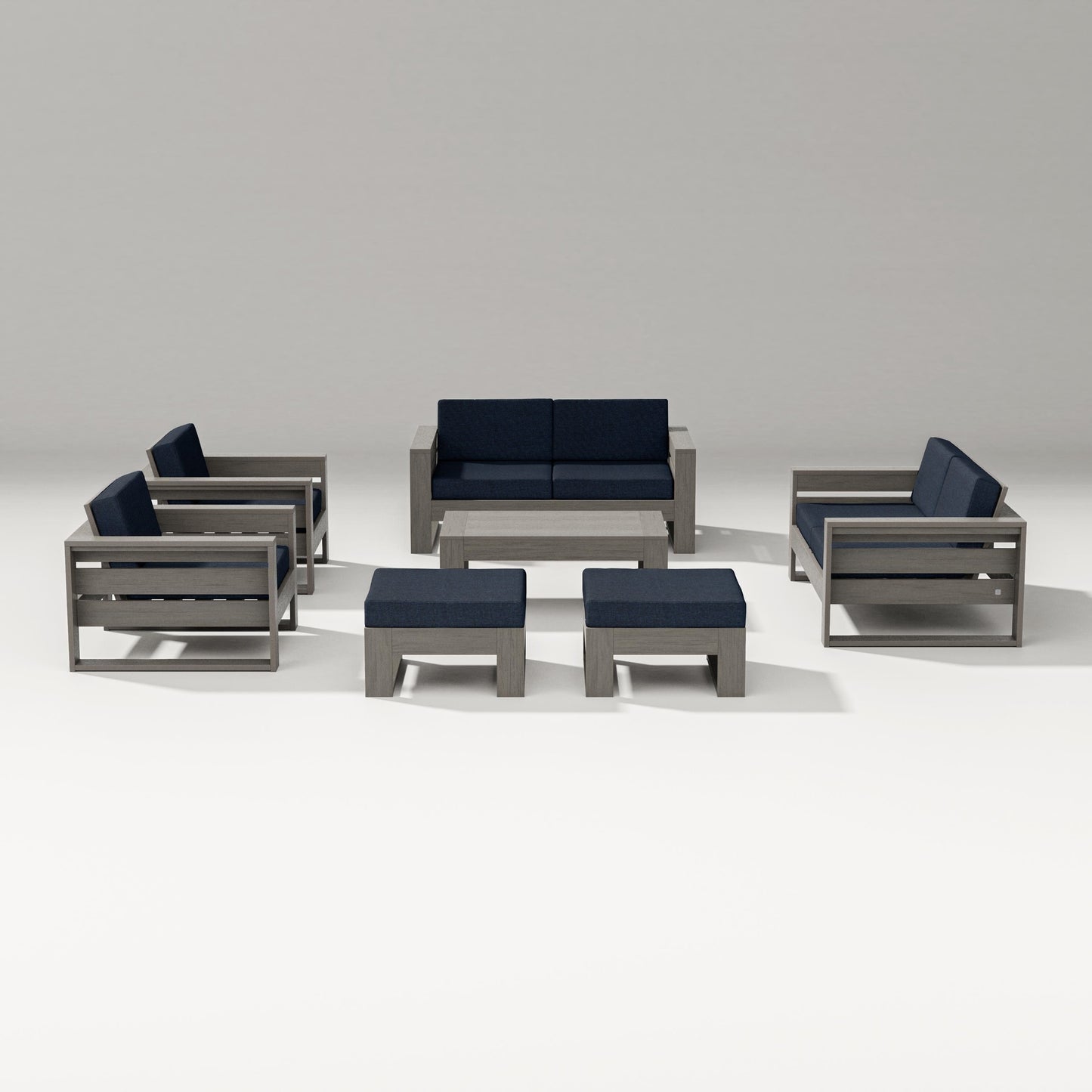 Latitude 7-Piece Lounge Loveseat Set
