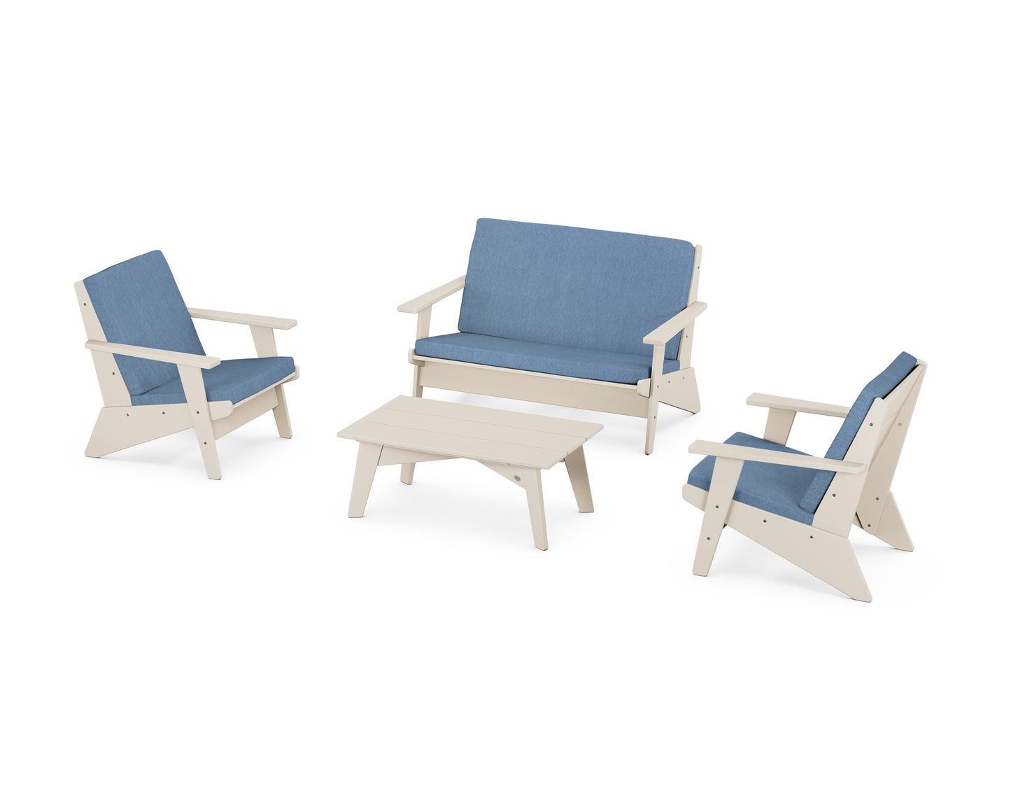 Riviera Modern Lounge 4-Piece Set