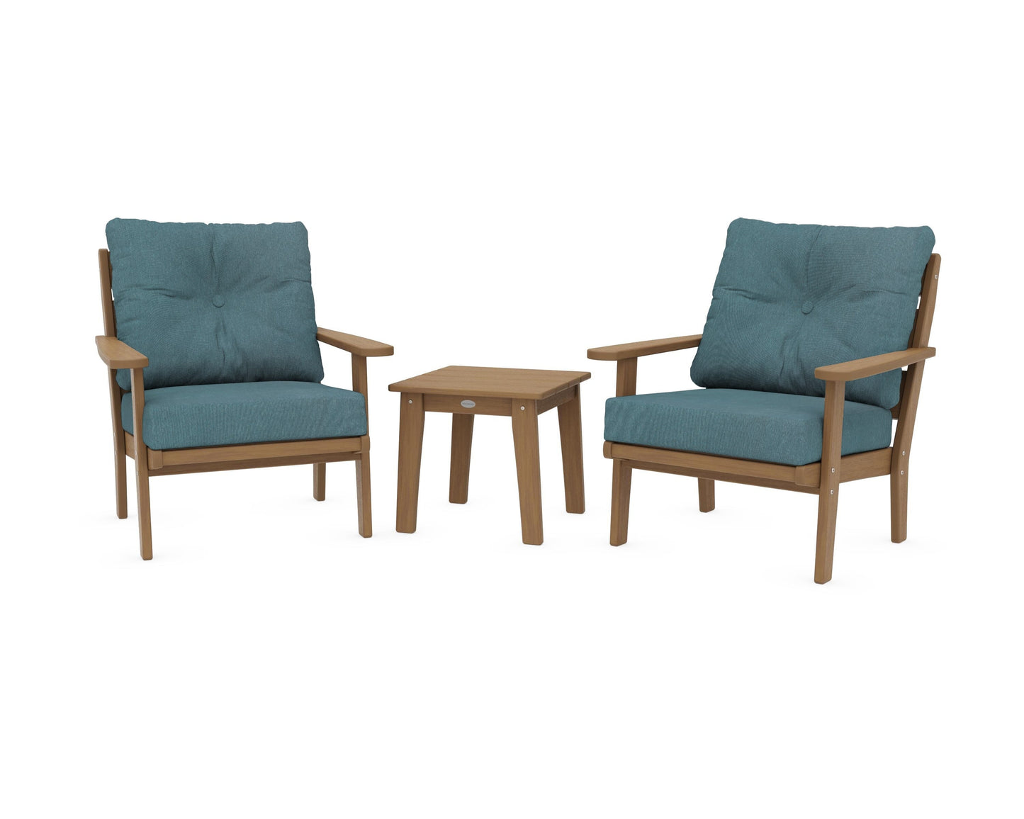 Lakeside 3-Piece Deep Seating Chair Set