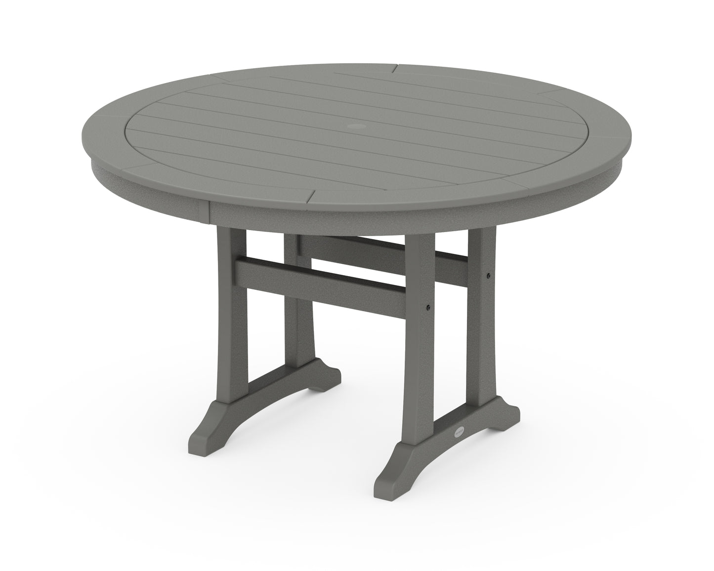 Nautical Trestle 48" Round Dining Table