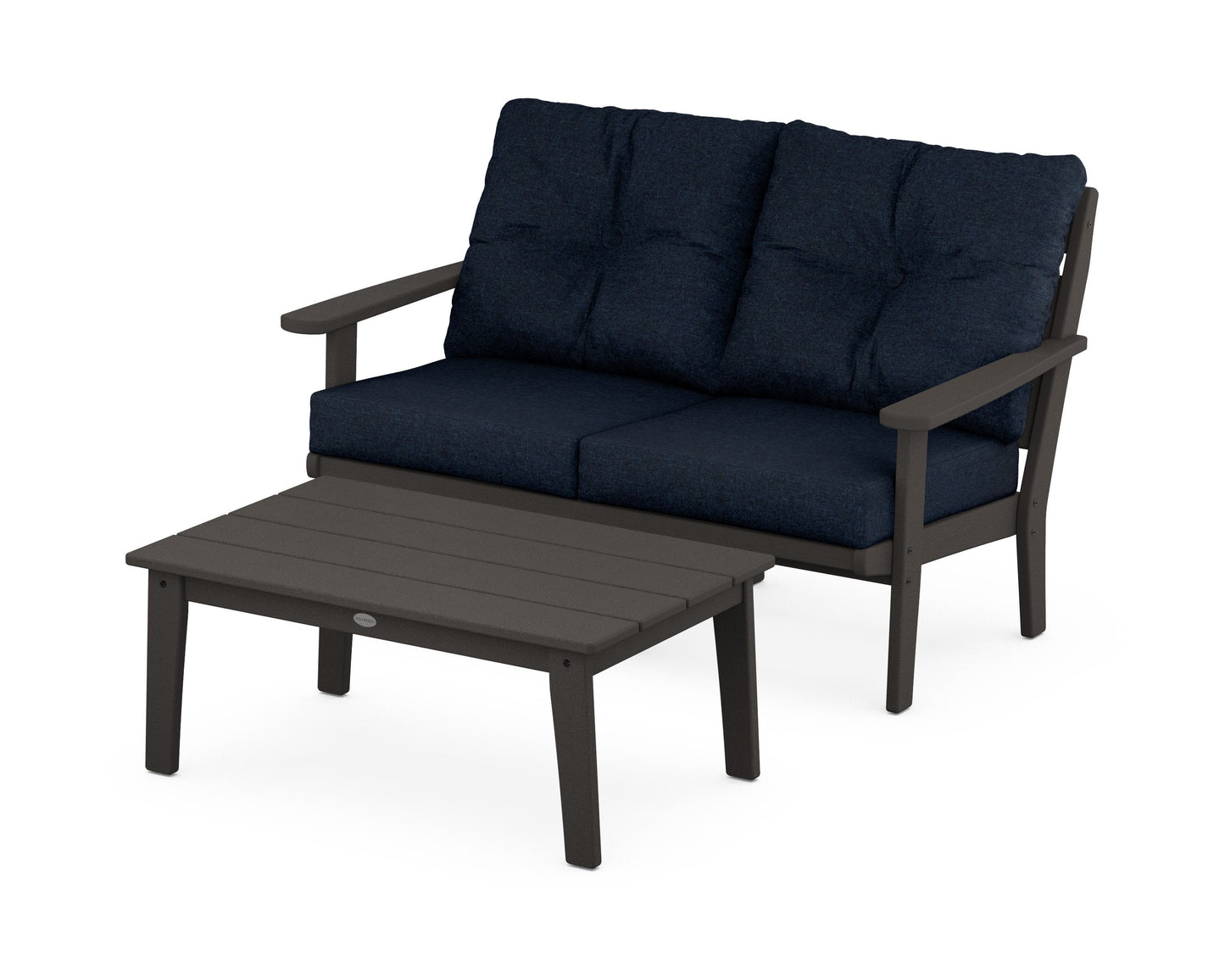 Lakeside 2-Piece Lounge Loveseat Set