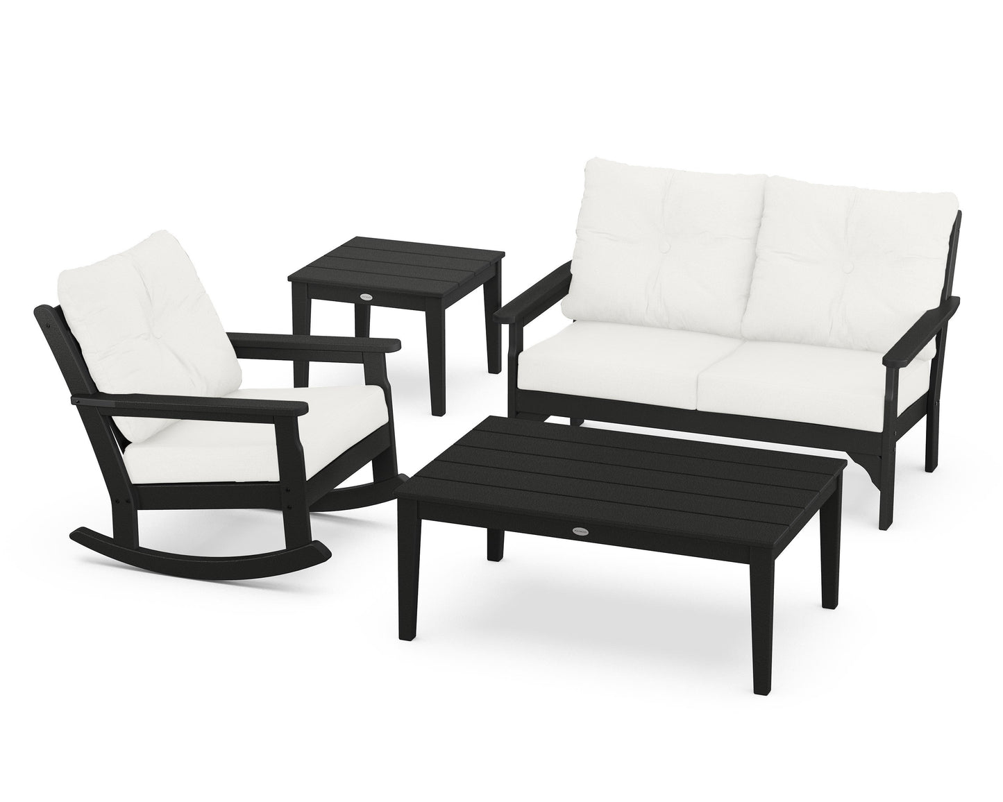 Vineyard 4-Piece Deep Seating Rocker Set