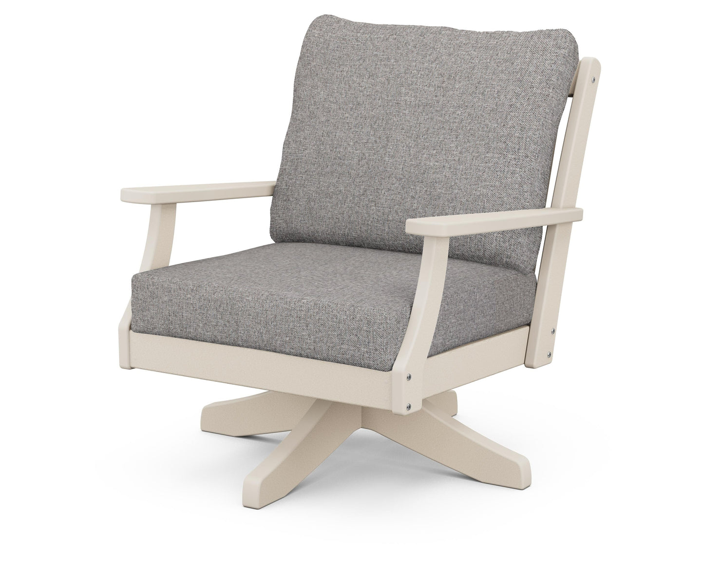 Braxton Deep Seating Swivel Chair