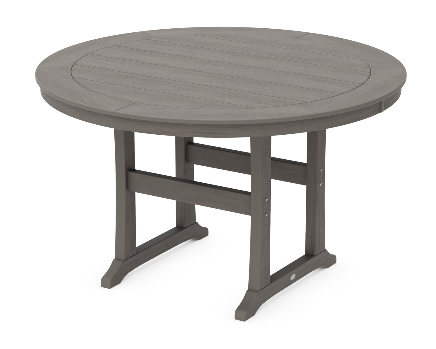 Nautical Trestle 60" Round Counter Table