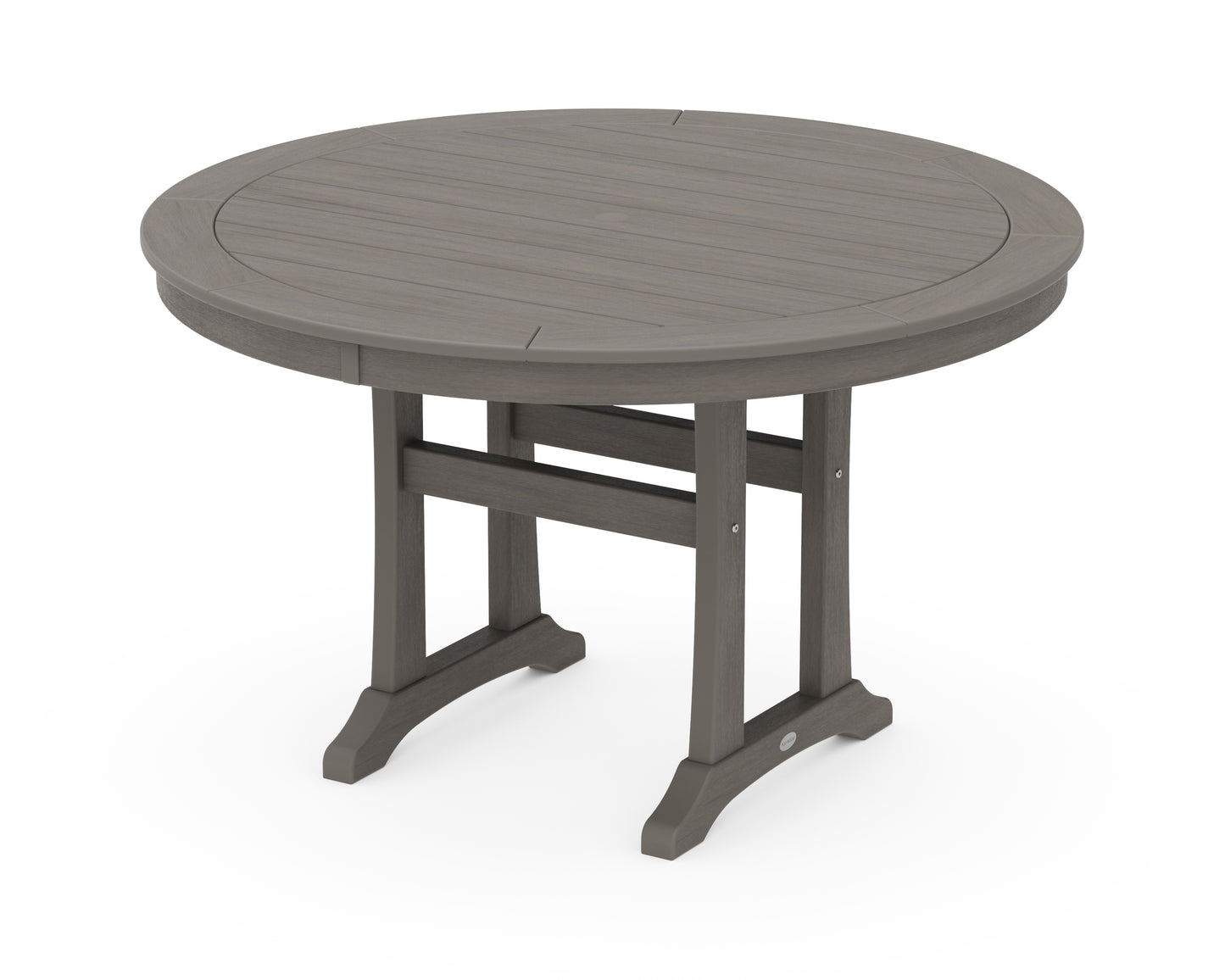 Nautical Trestle 48" Round Dining Table