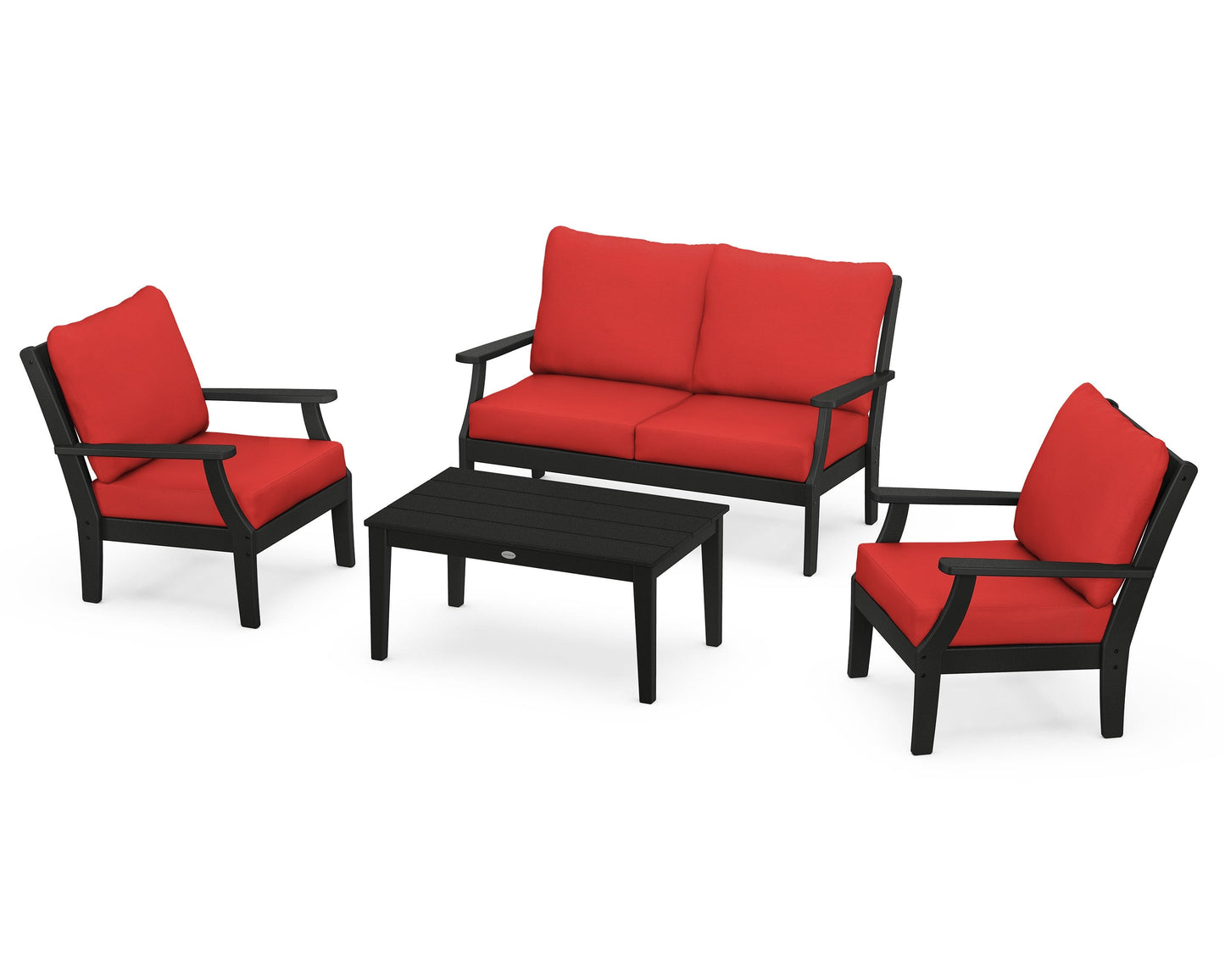 Braxton 4-Piece Deep Seating Chair Set