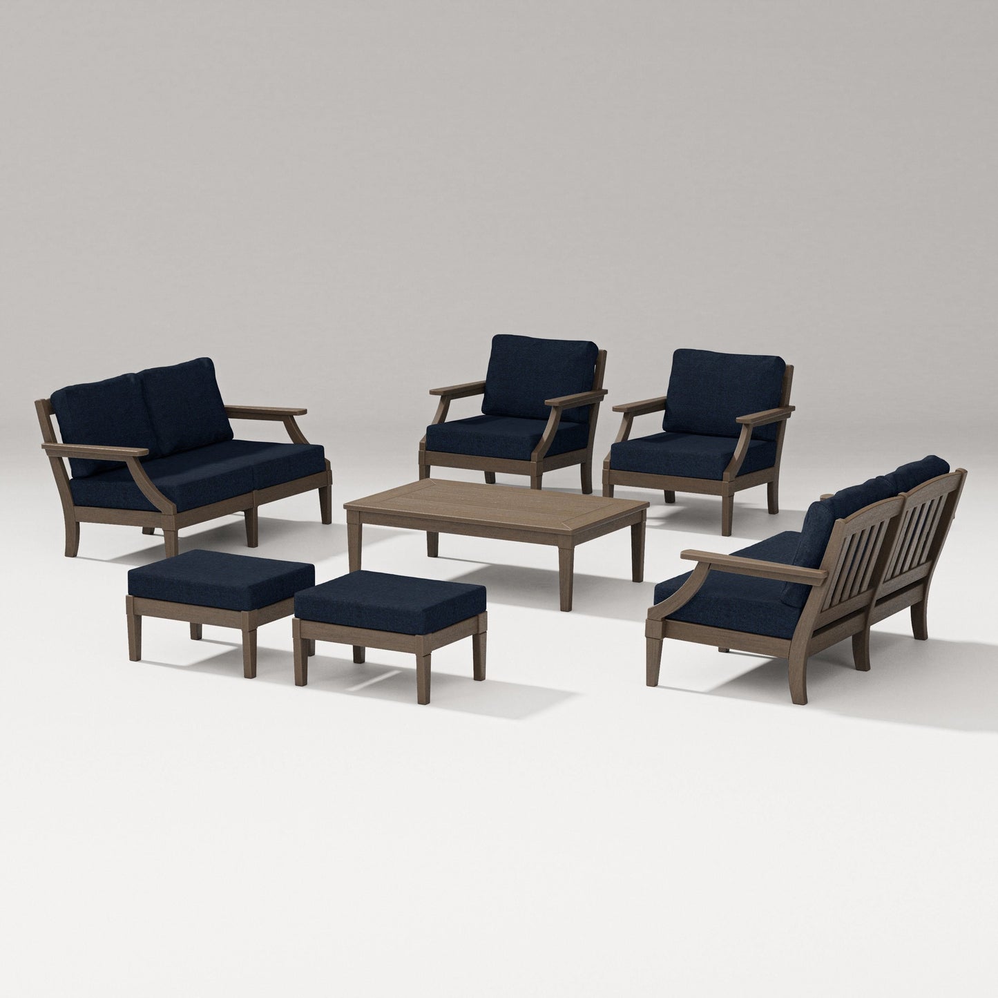 Estate 7-Piece Lounge Loveseat Set