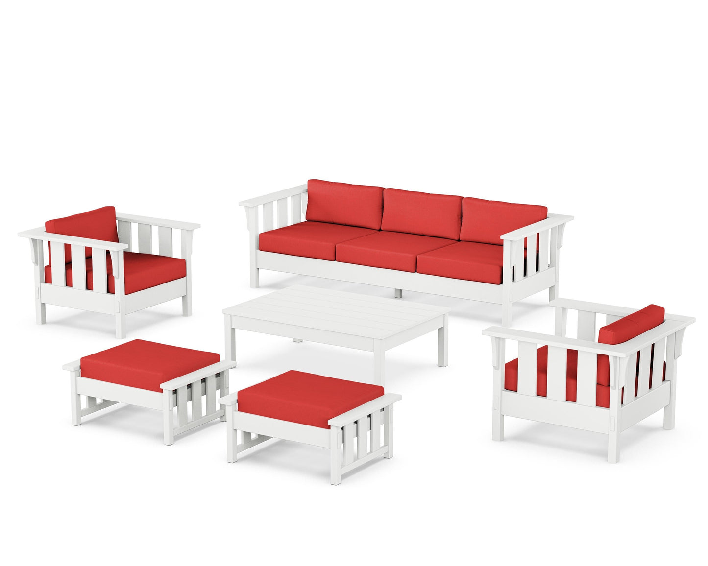 Acadia 6-Piece Lounge Sofa Set