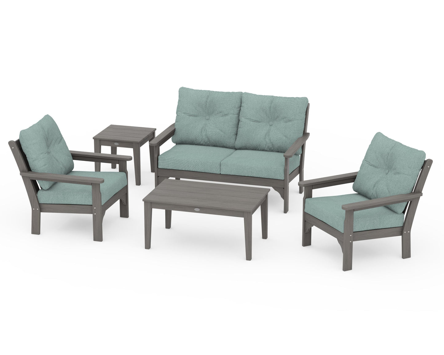 Vineyard 5-Piece Deep Seating Set