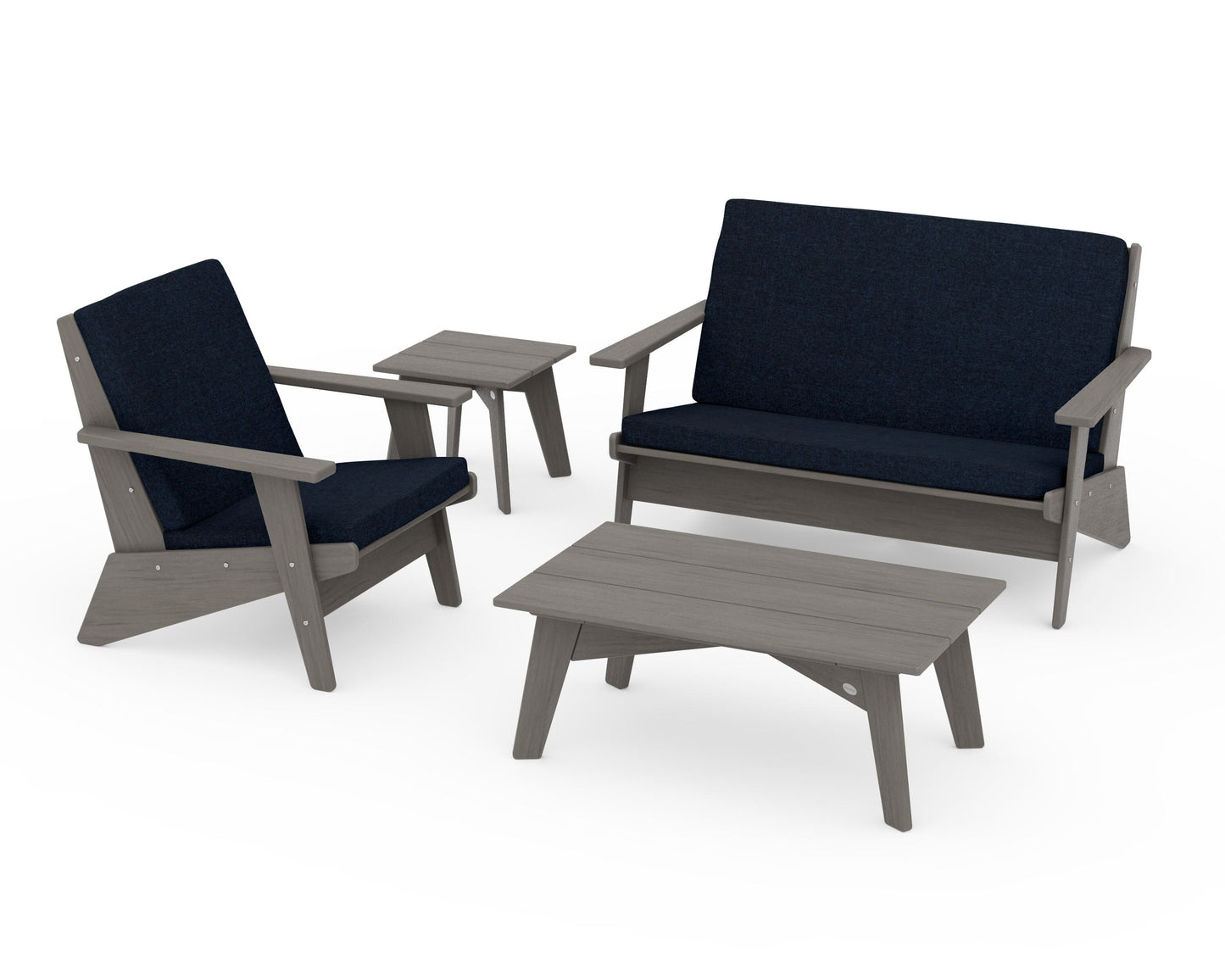 Riviera Modern Lounge 4-Piece Set