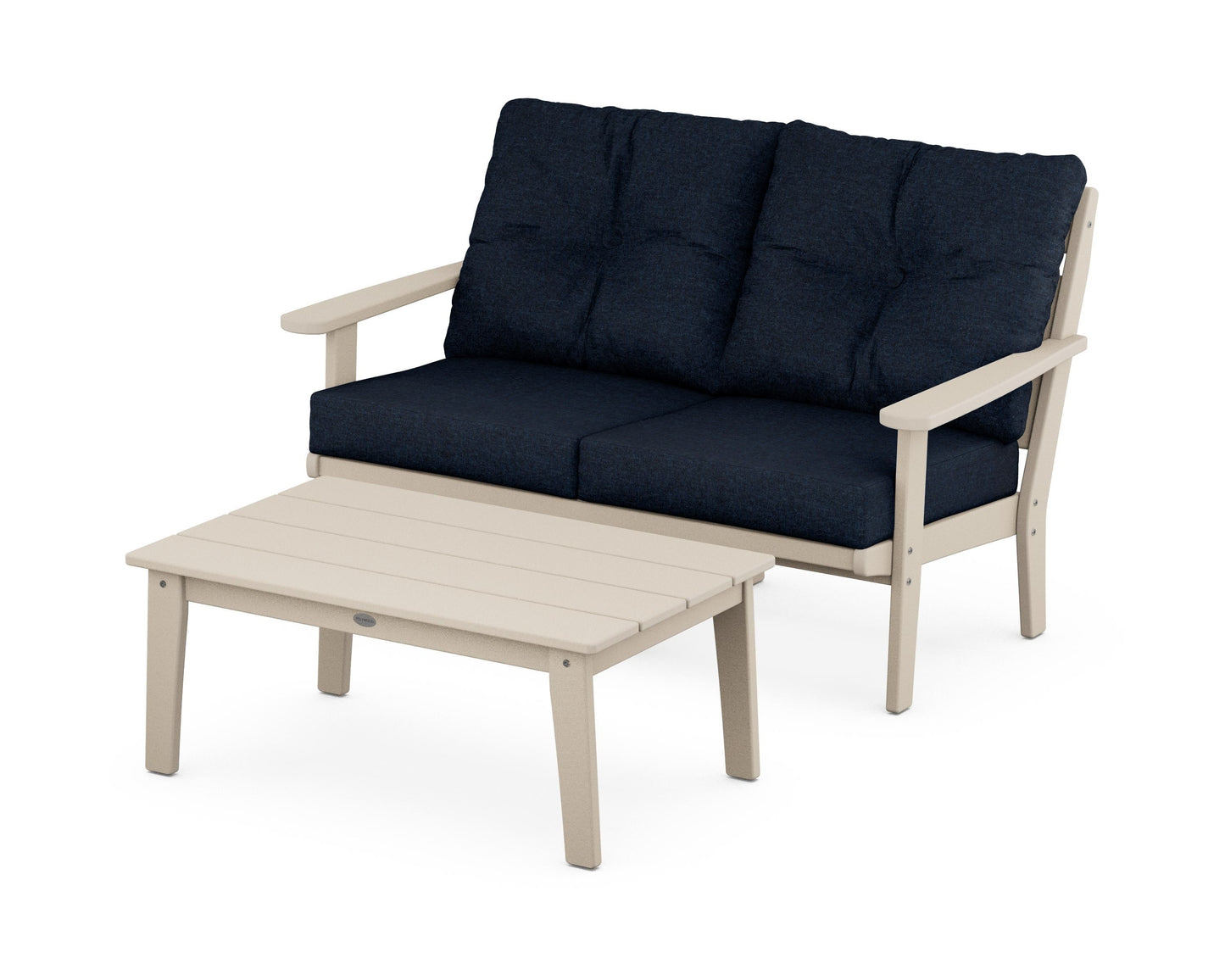 Lakeside 2-Piece Lounge Loveseat Set