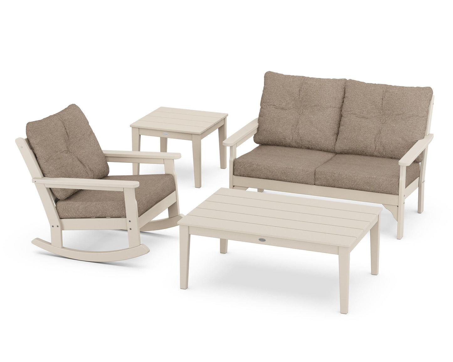 Vineyard 4-Piece Deep Seating Rocker Set