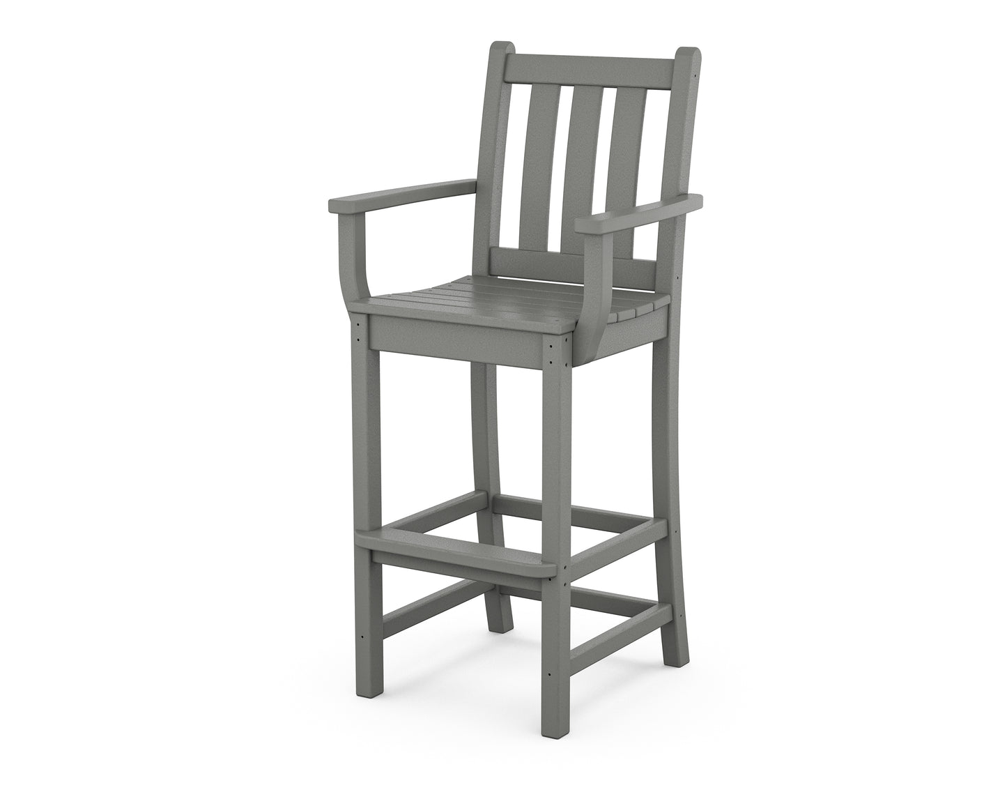 Traditional Garden Bar Arm Chair