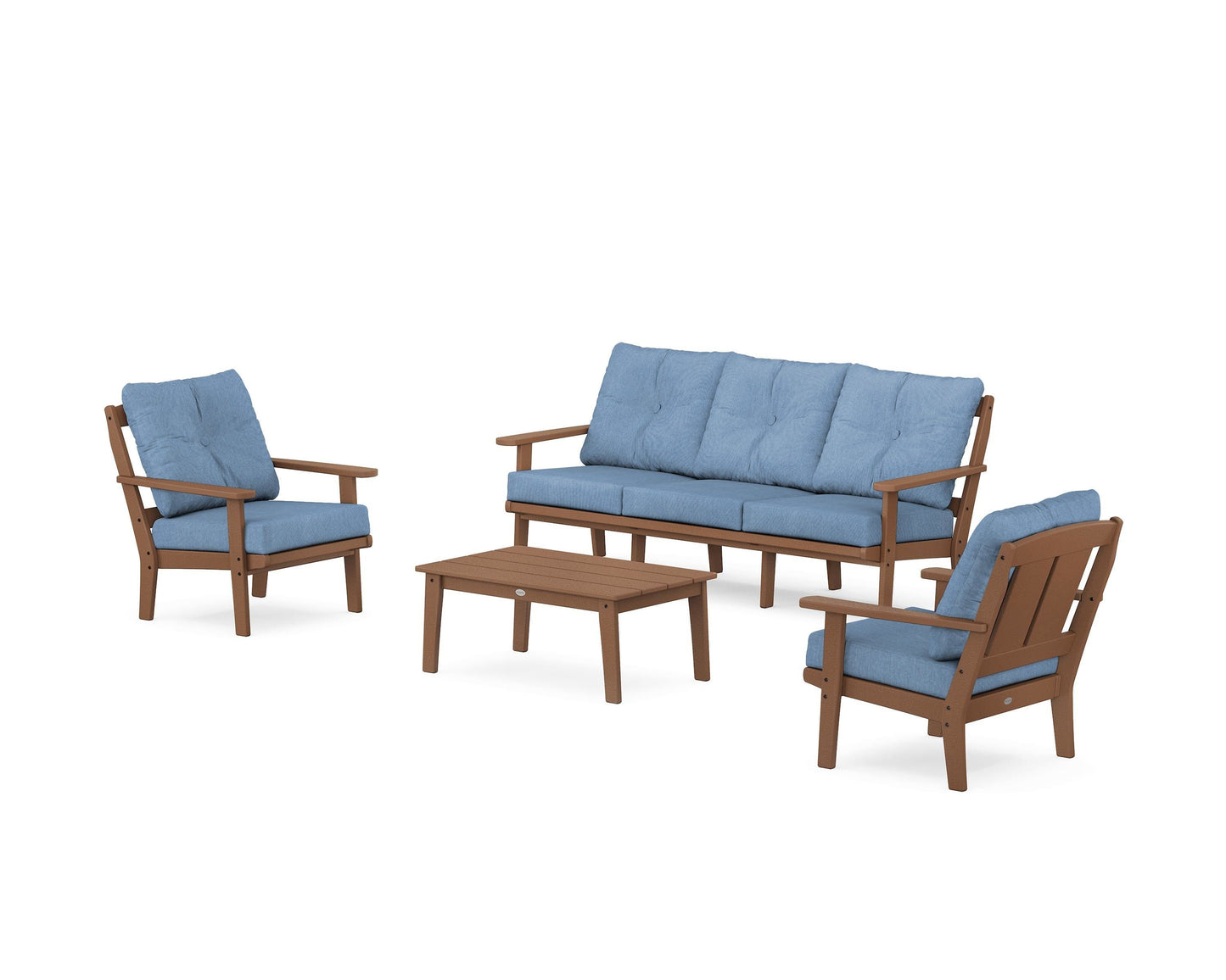 Mission 4-Piece Deep Seating Set with Sofa