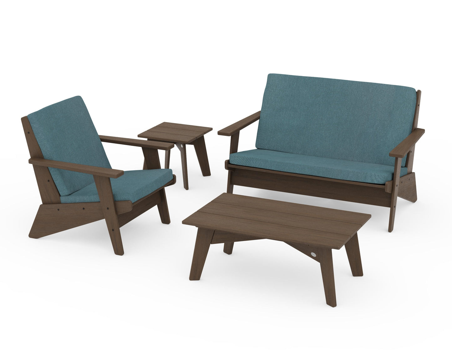 Riviera Modern Lounge 4-Piece Set