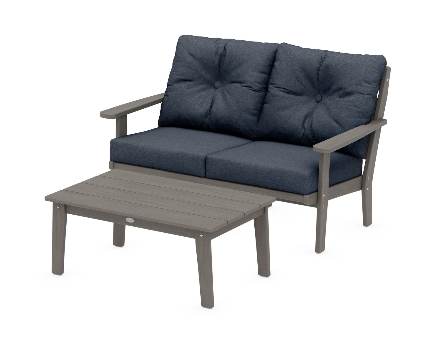 Lakeside 2-Piece Lounge Loveseat Set