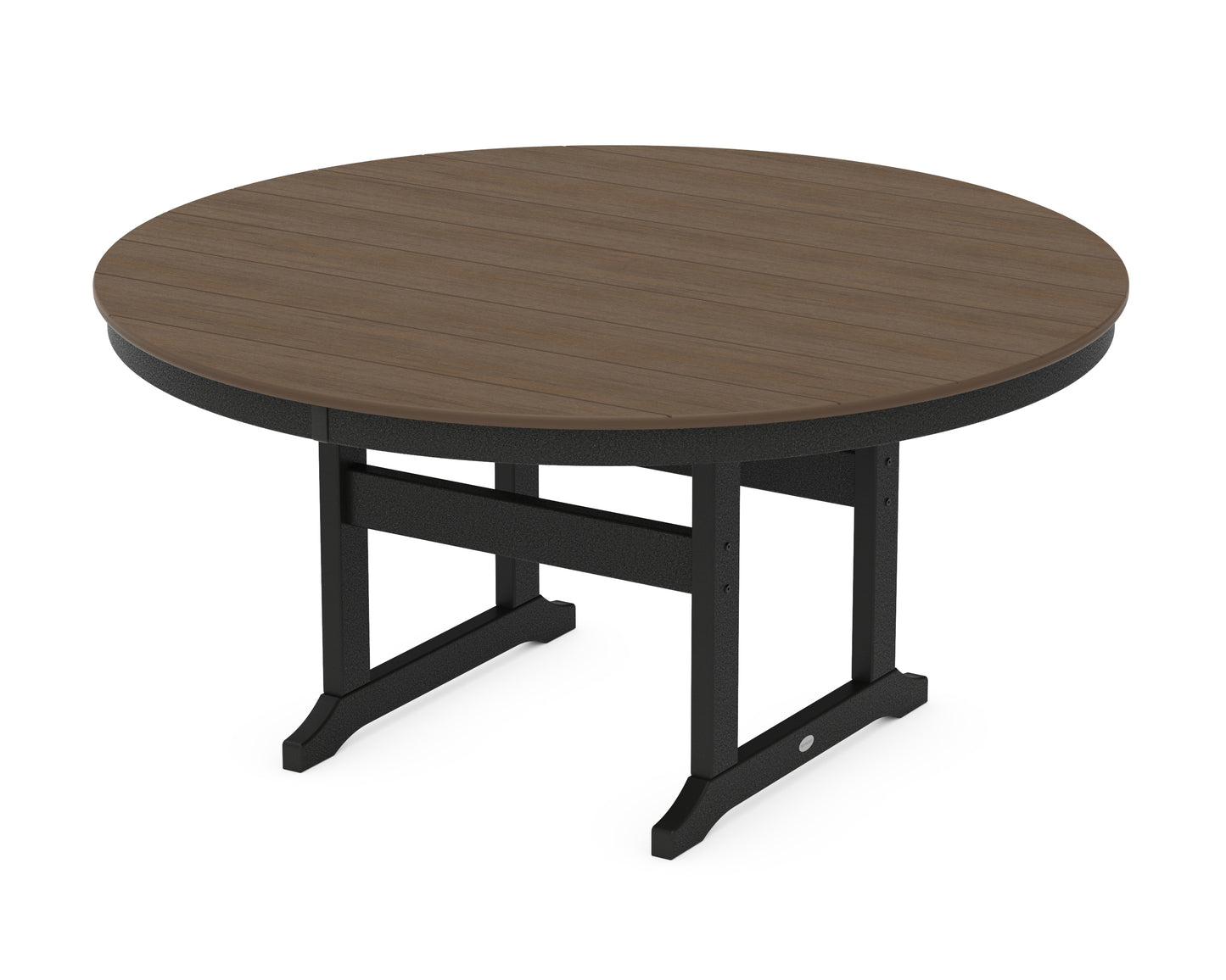60" Round Farmhouse Dining Table