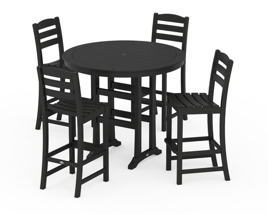 La Casa CafÃ© 5-Piece Side Chair Bar Dining Set