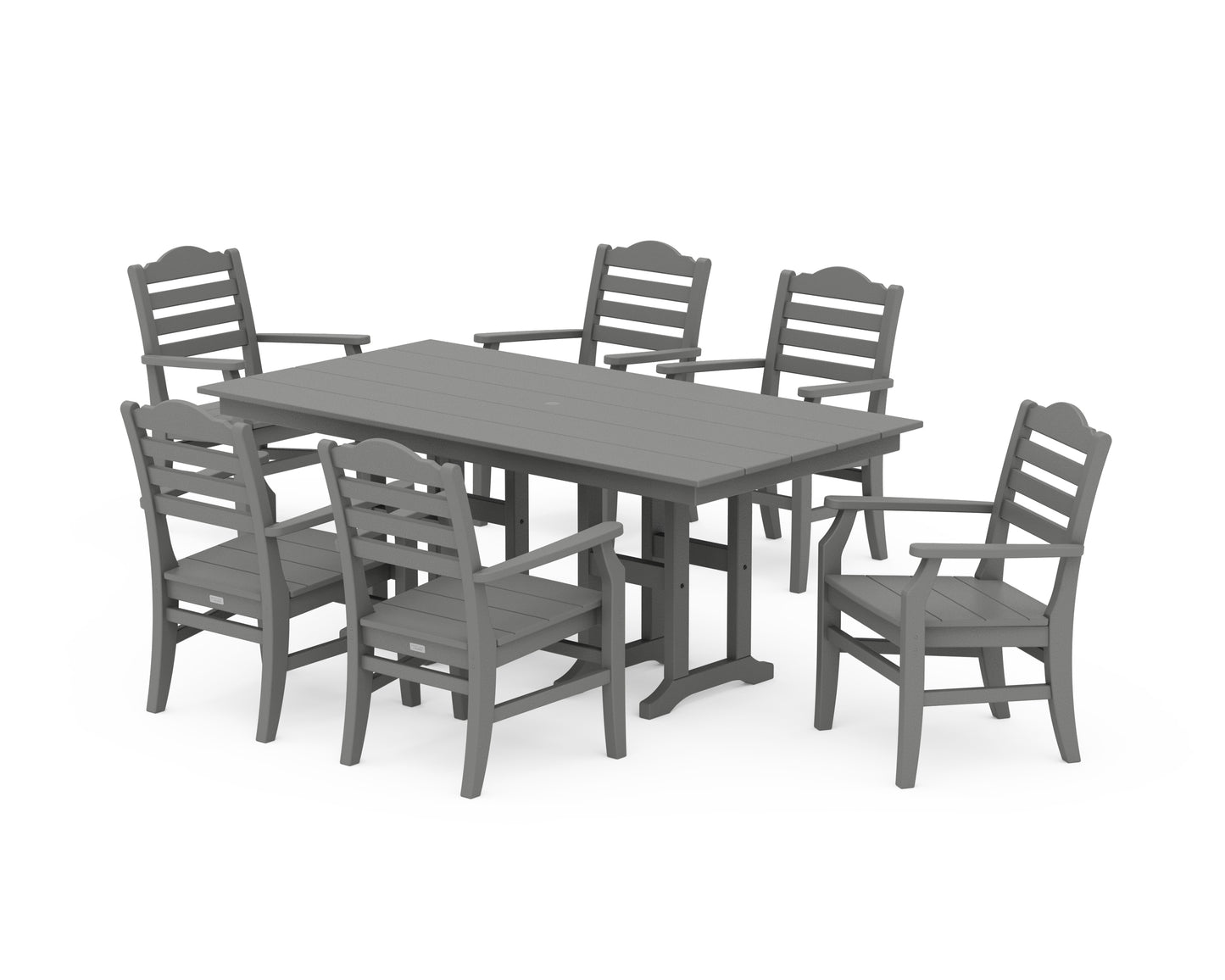 Savannah Arm Chair 7-Piece Farmhouse Dining Set