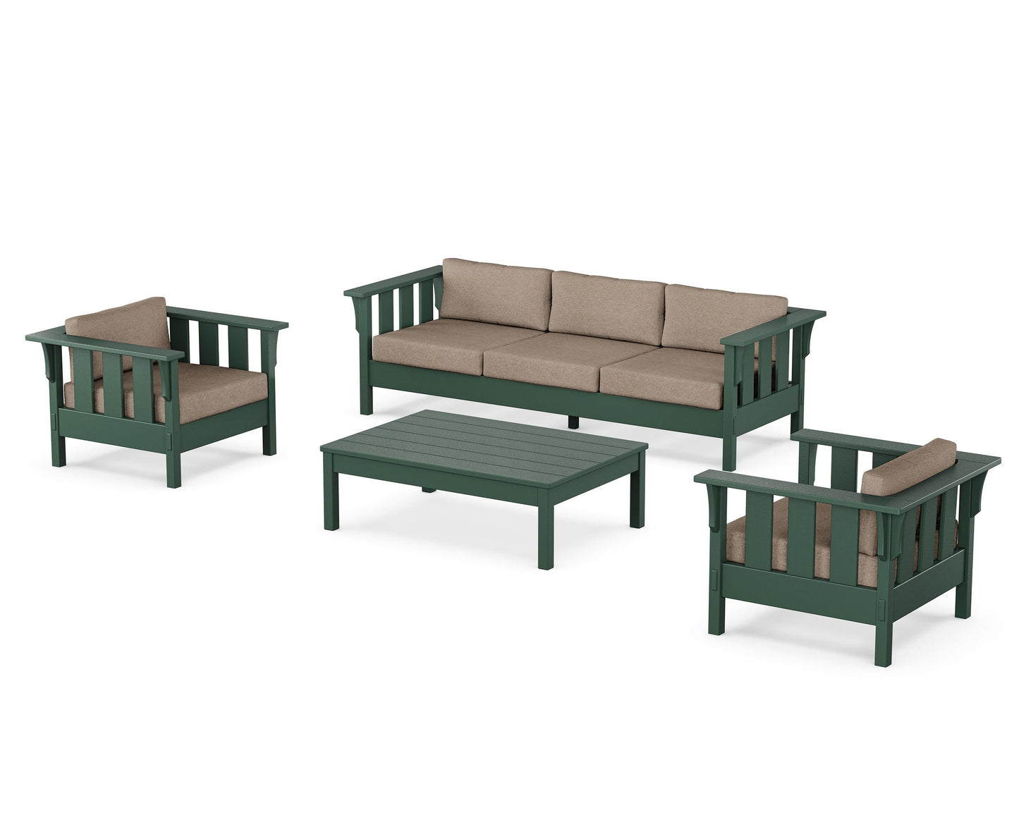 Acadia 4-Piece Deep Seating Set with Sofa