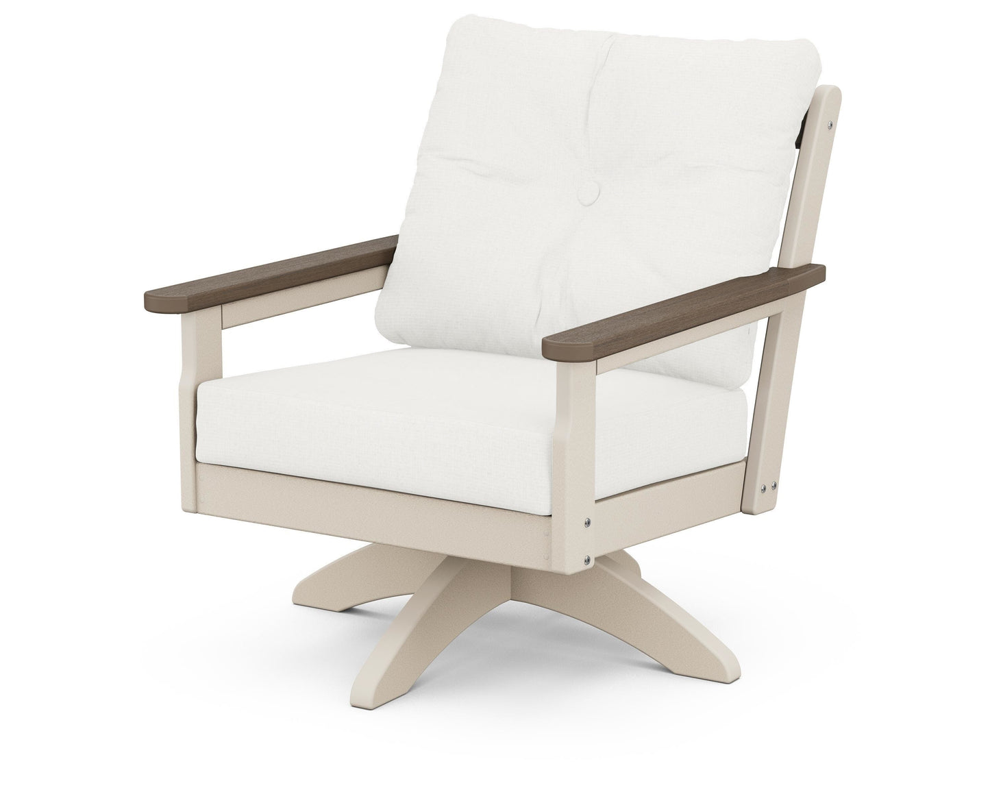 Vineyard Deep Seating Swivel Chair