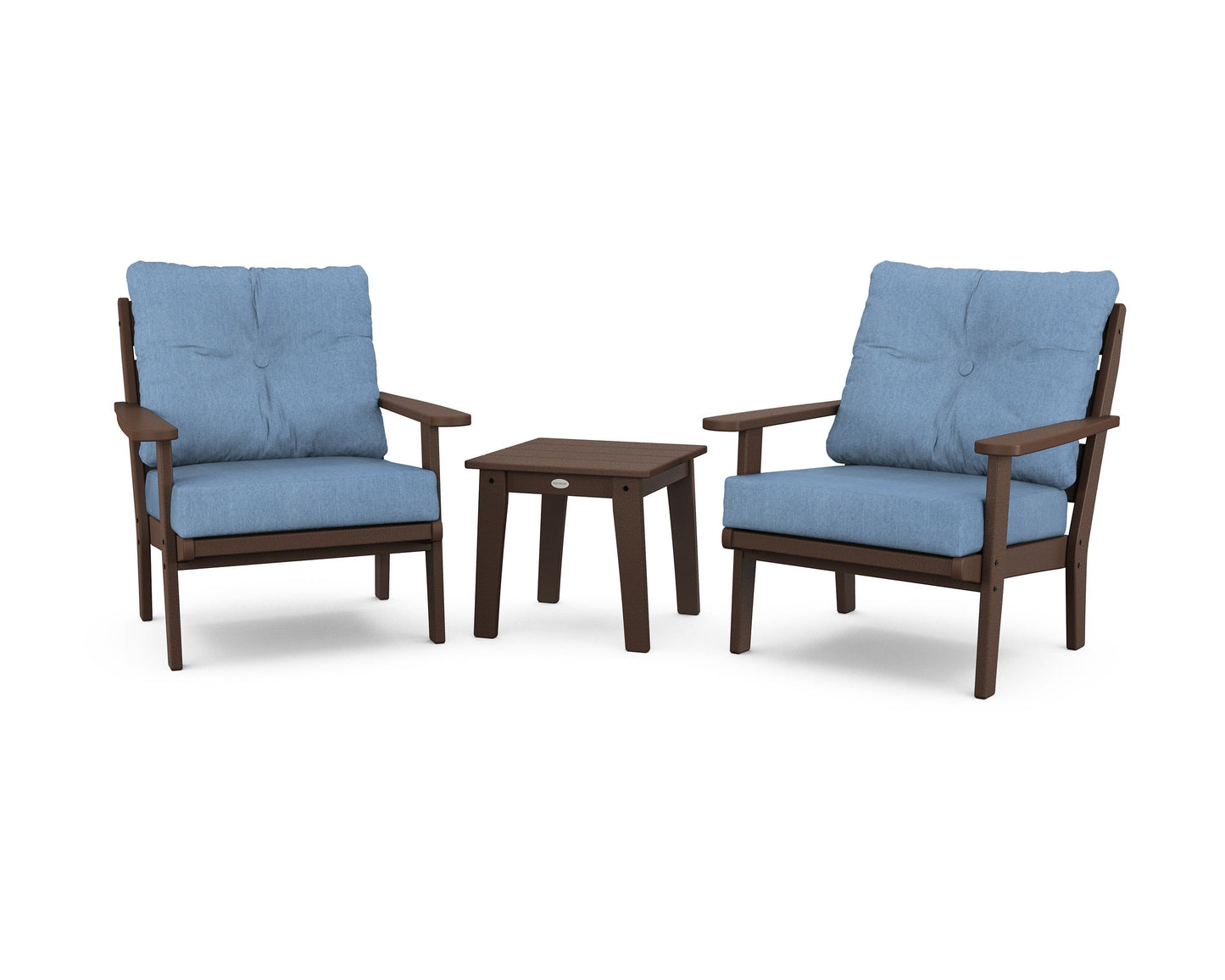 Lakeside 3-Piece Deep Seating Chair Set