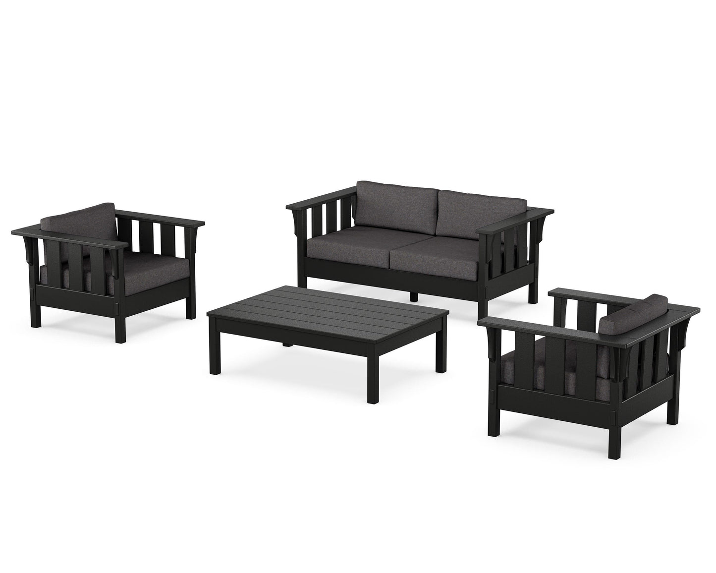 Acadia 4-Piece Deep Seating Set with Loveseat