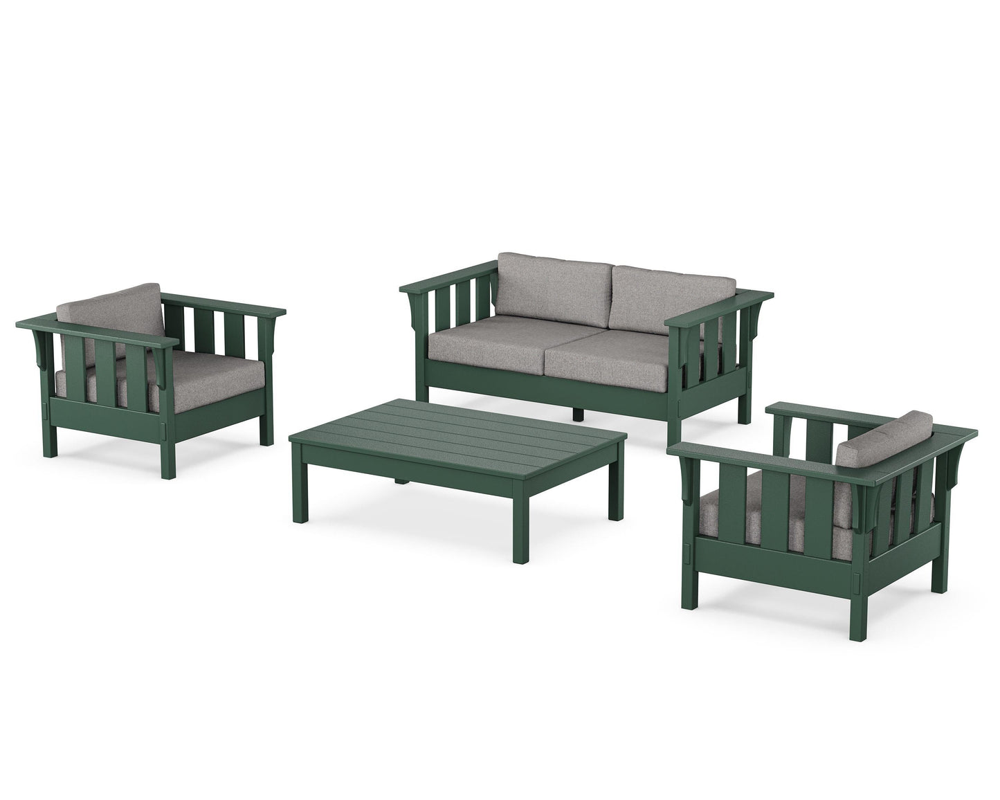 Acadia 4-Piece Deep Seating Set with Loveseat