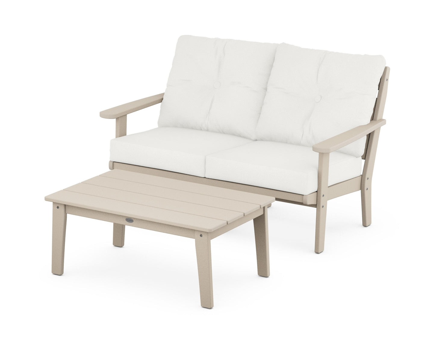Lakeside 2-Piece Lounge Loveseat Set